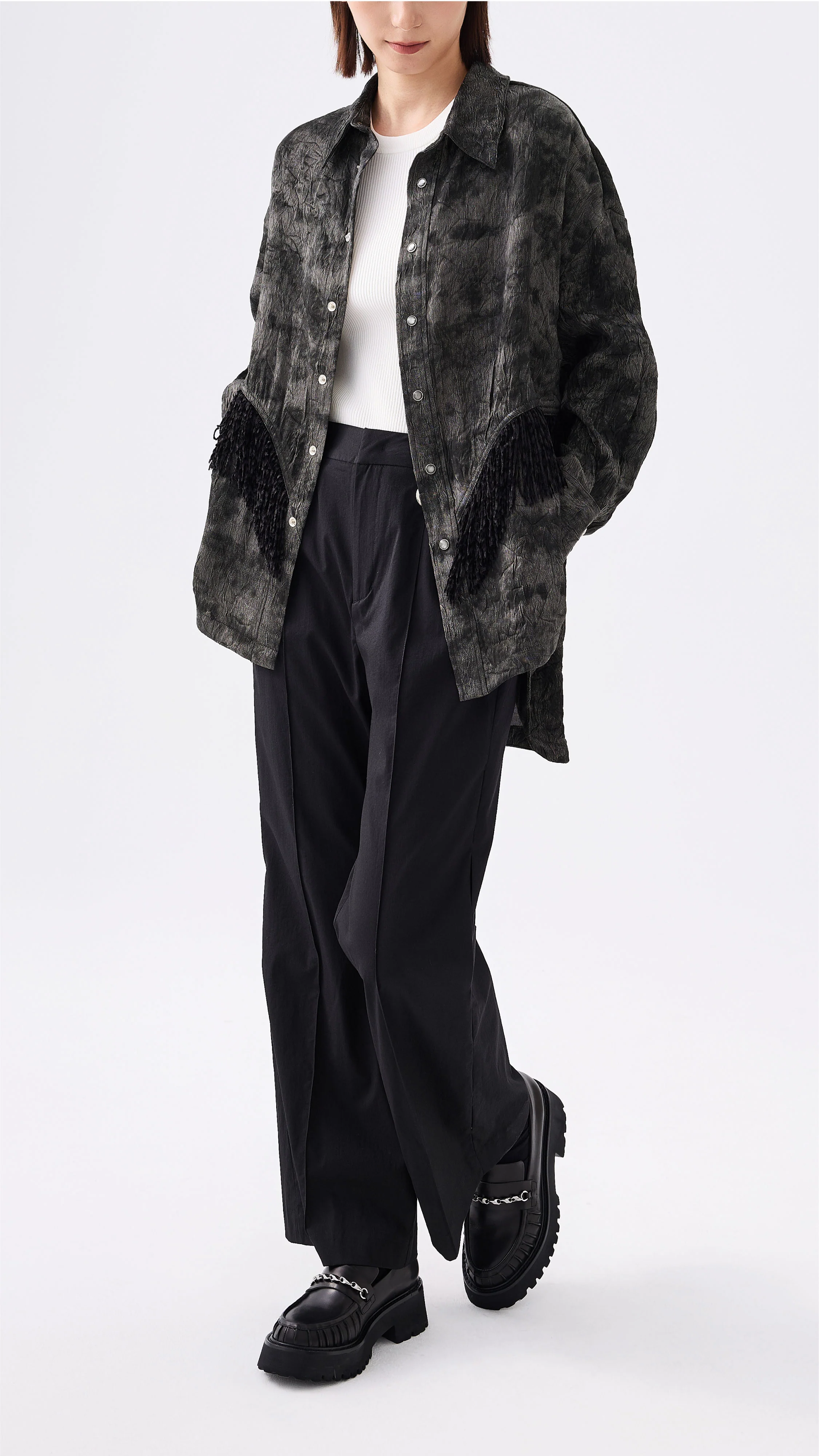 Side Hole Sailor Pants - Umamrii