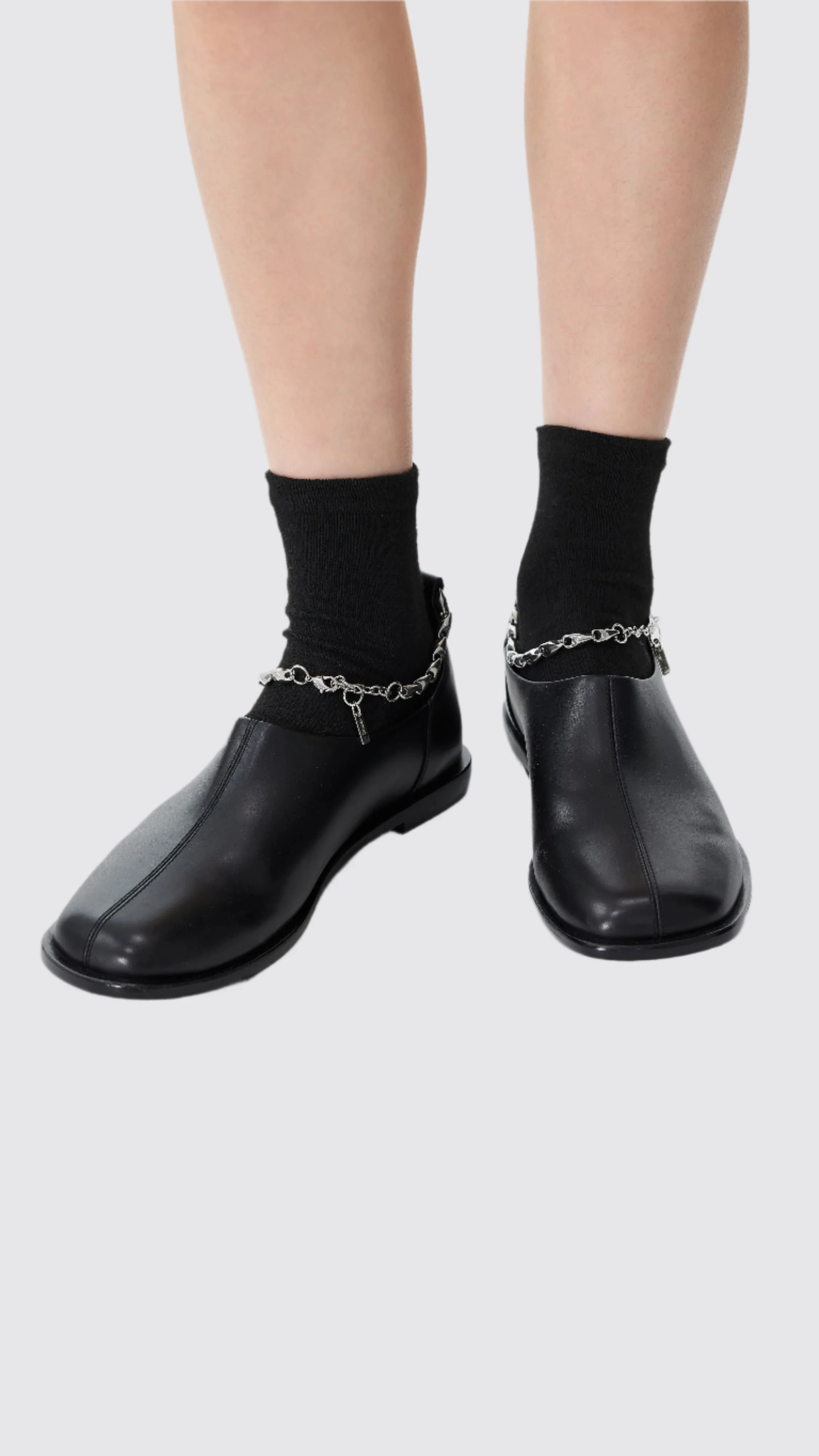 Leather Chain Flat - Umamrii