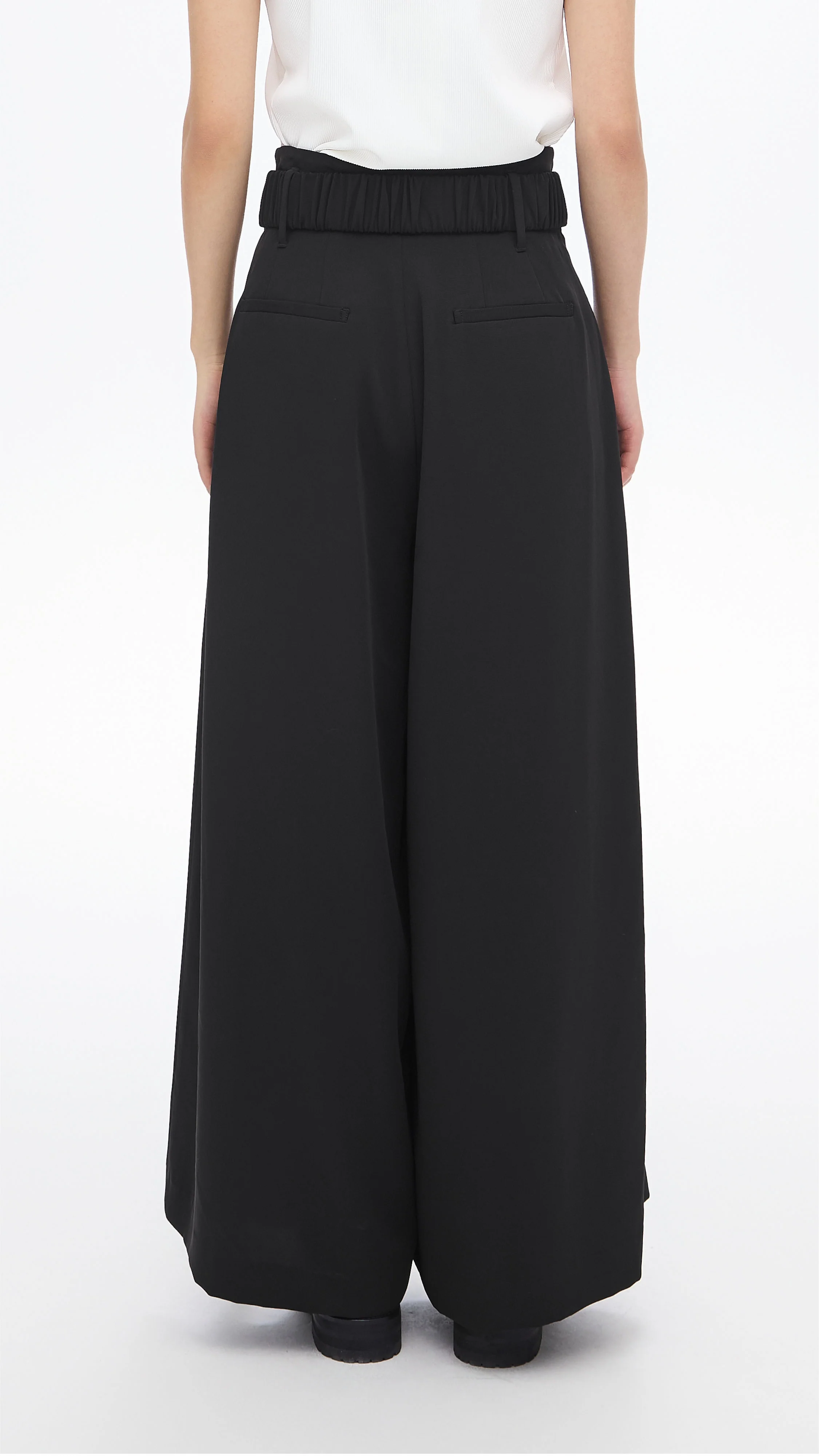 High Waist Wide Leg Pants - Umamrii