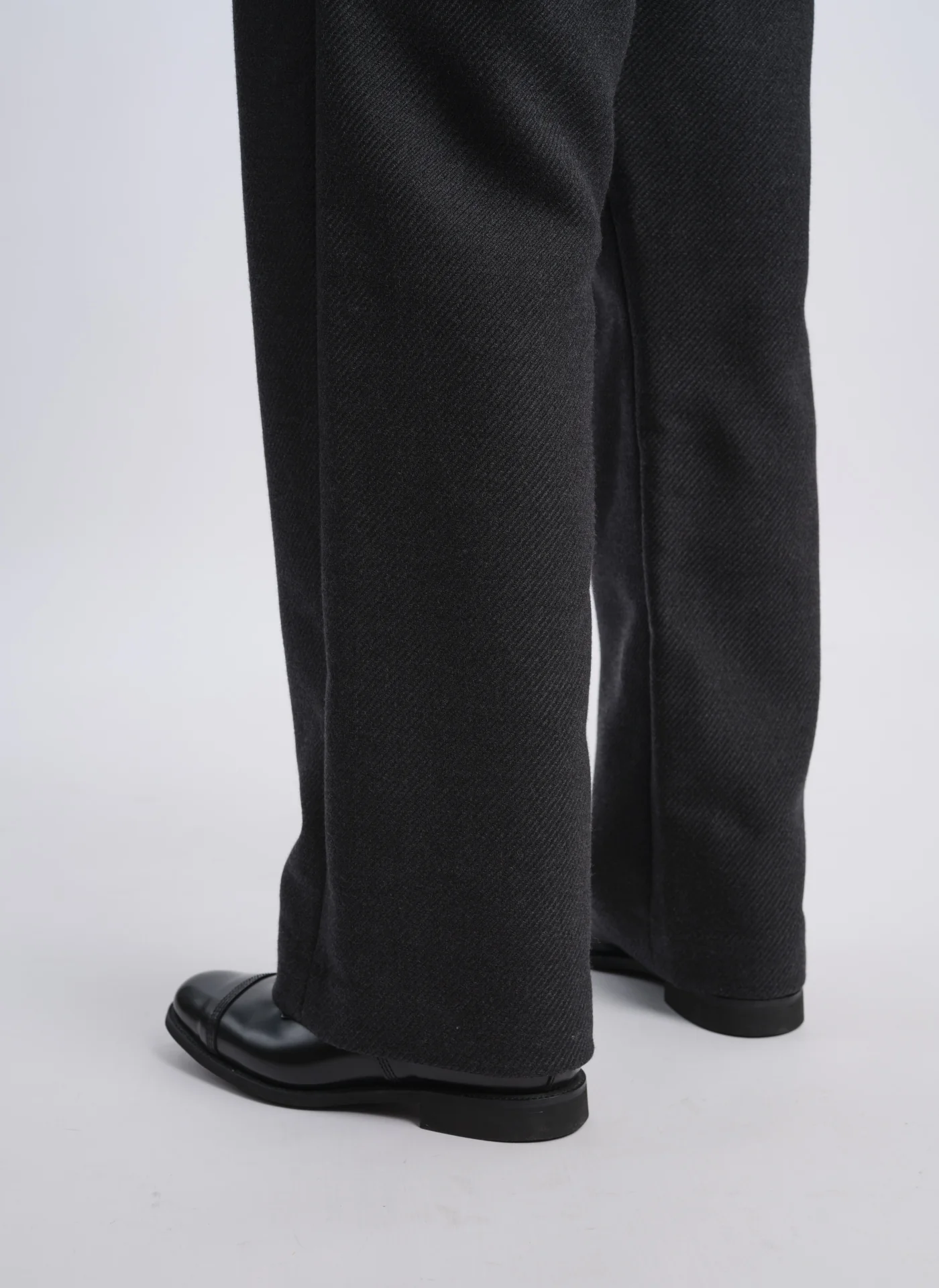Marzotto Wool Straight Full Length Officer Pants - Umamrii