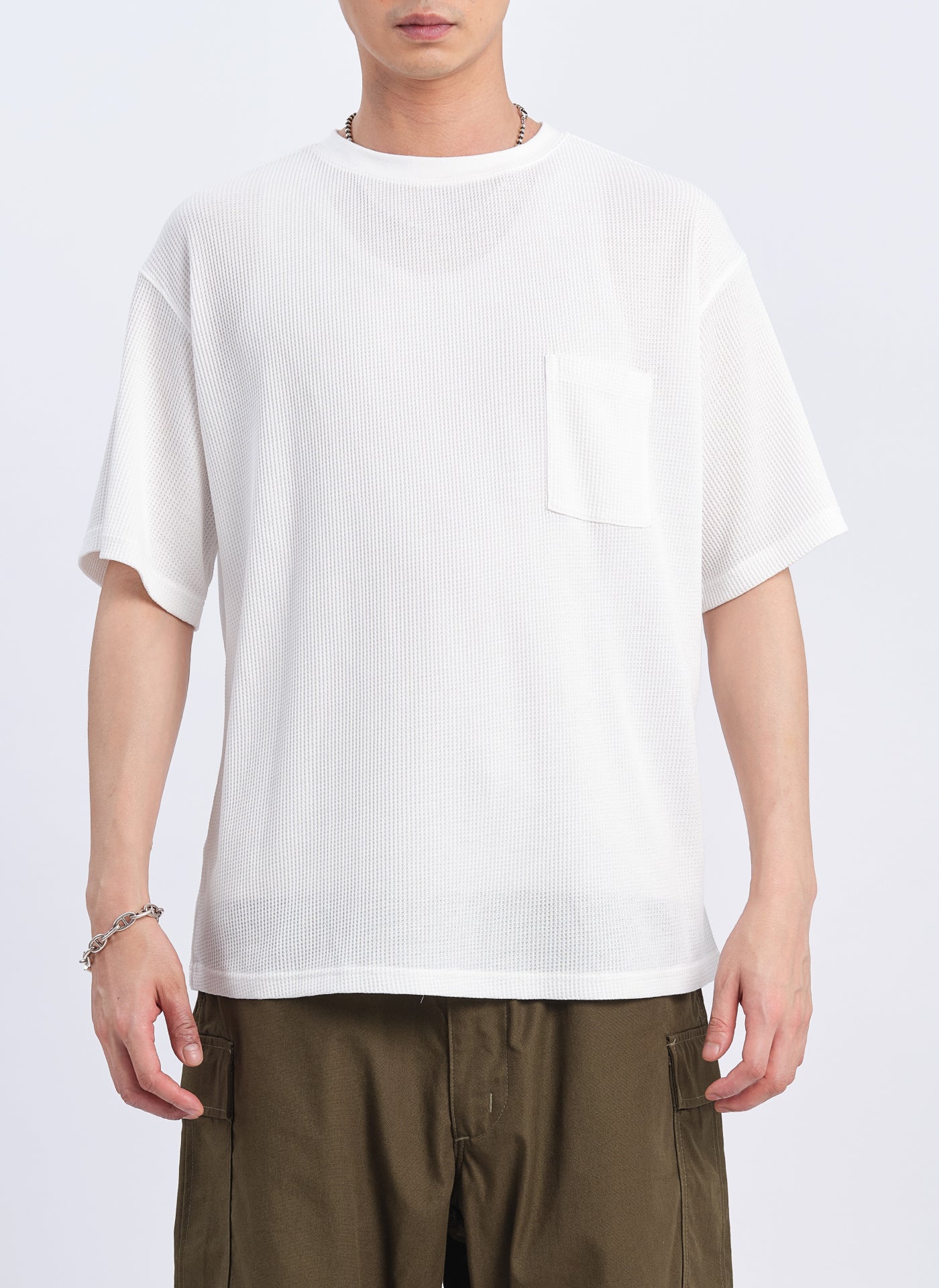 240G Cotton Polyester Waffle Top - Umamrii