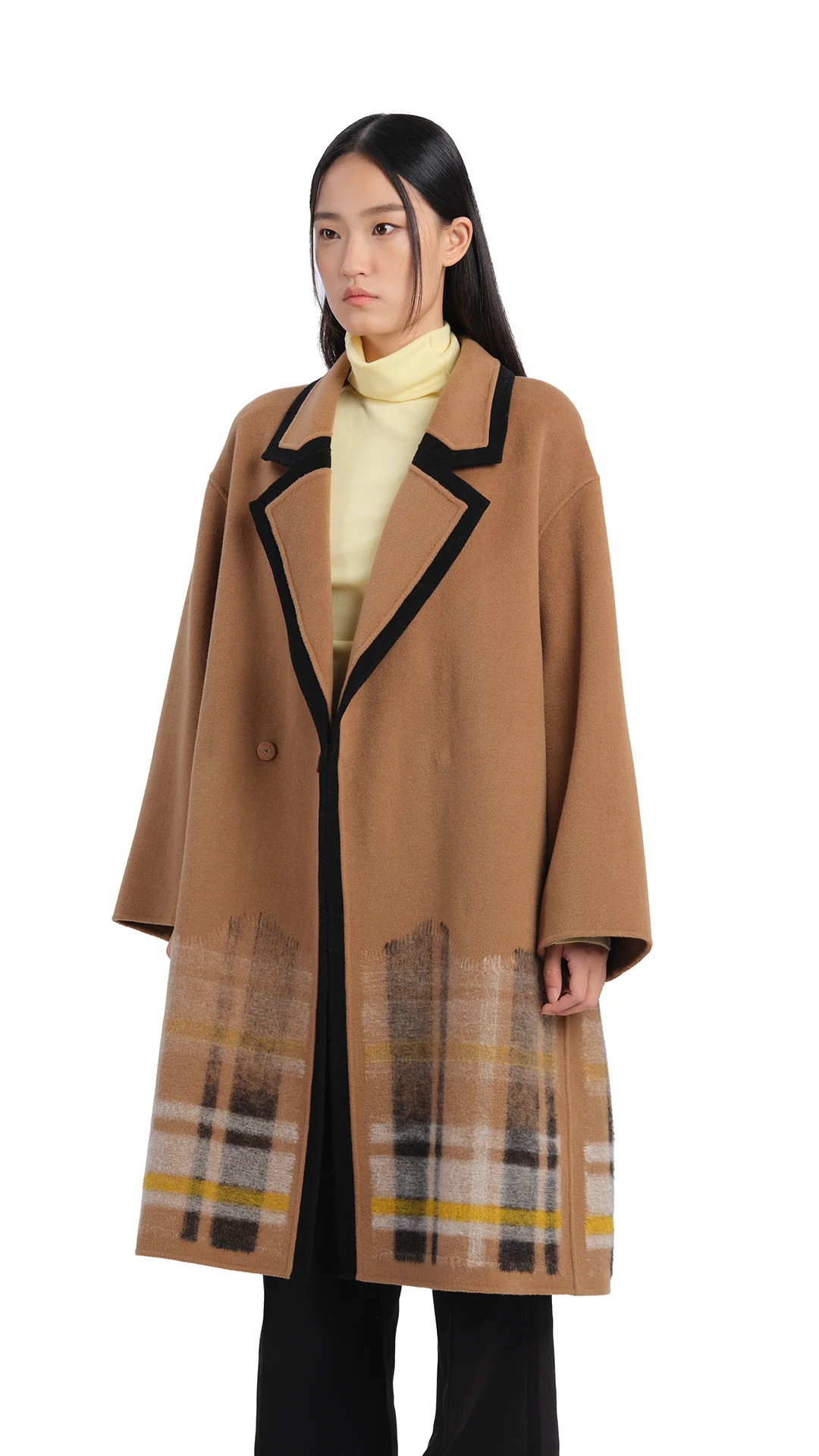 Needle Punch Double Face Coat - Umamrii