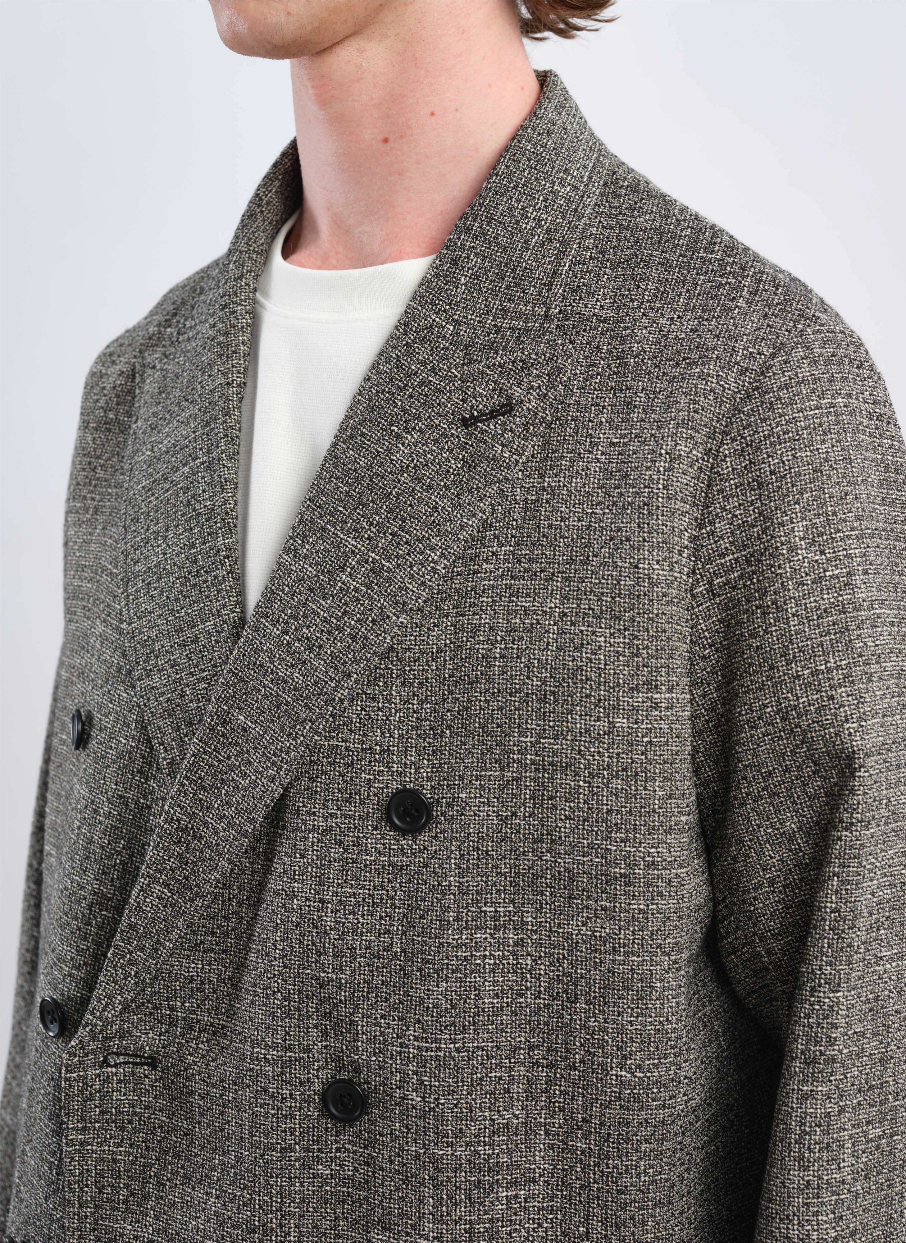 Marzotto Soft Double Breasted Blazer - Umamrii