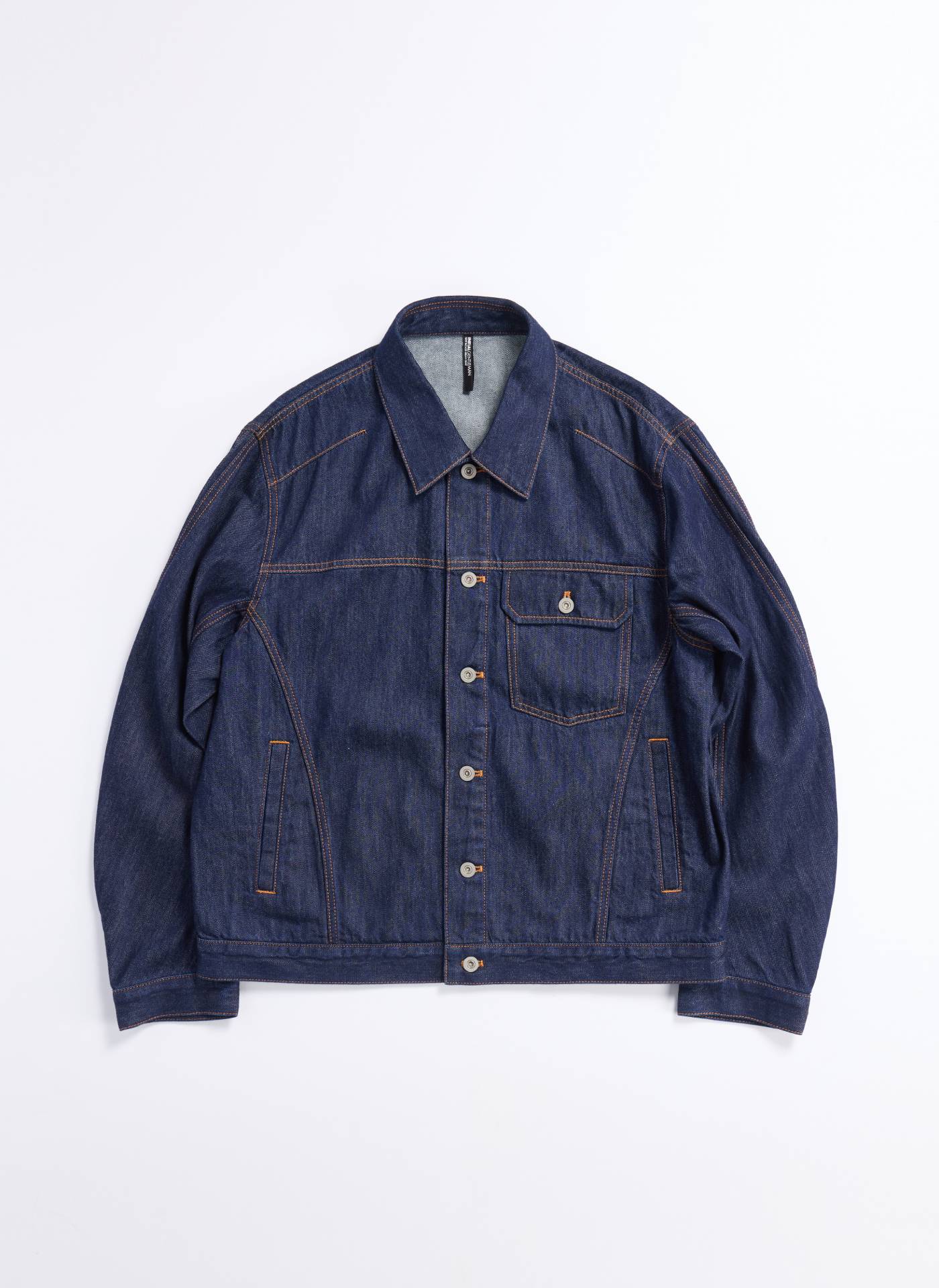 Indigo Cotton Linen Denim Jacket - Umamrii
