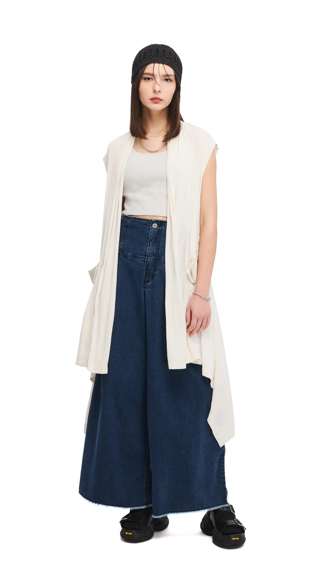 Asymmetric Waistcoat - Umamrii