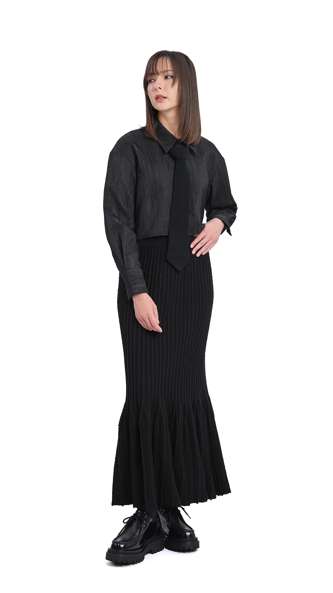 Knitted Fishtail Skirt - Umamrii