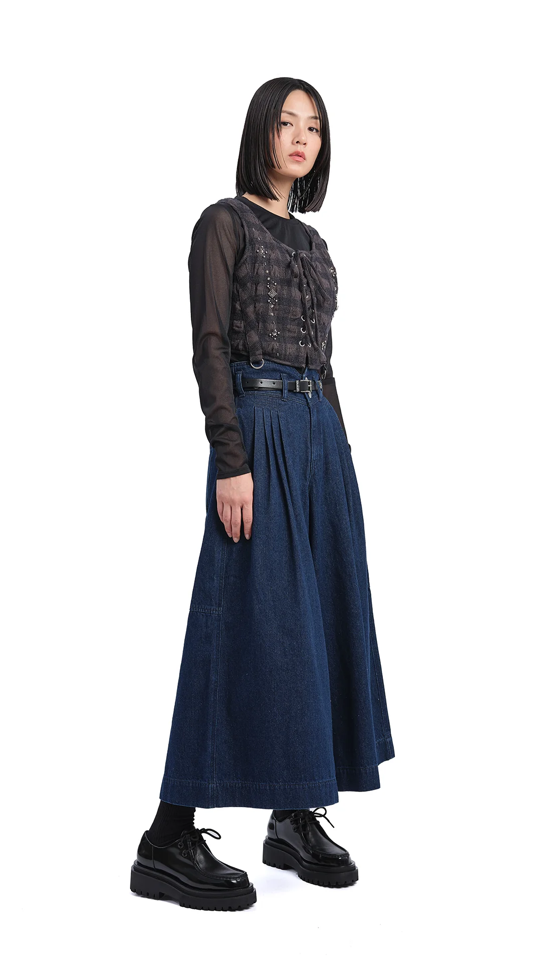 Checker Studs Corset - Umamrii