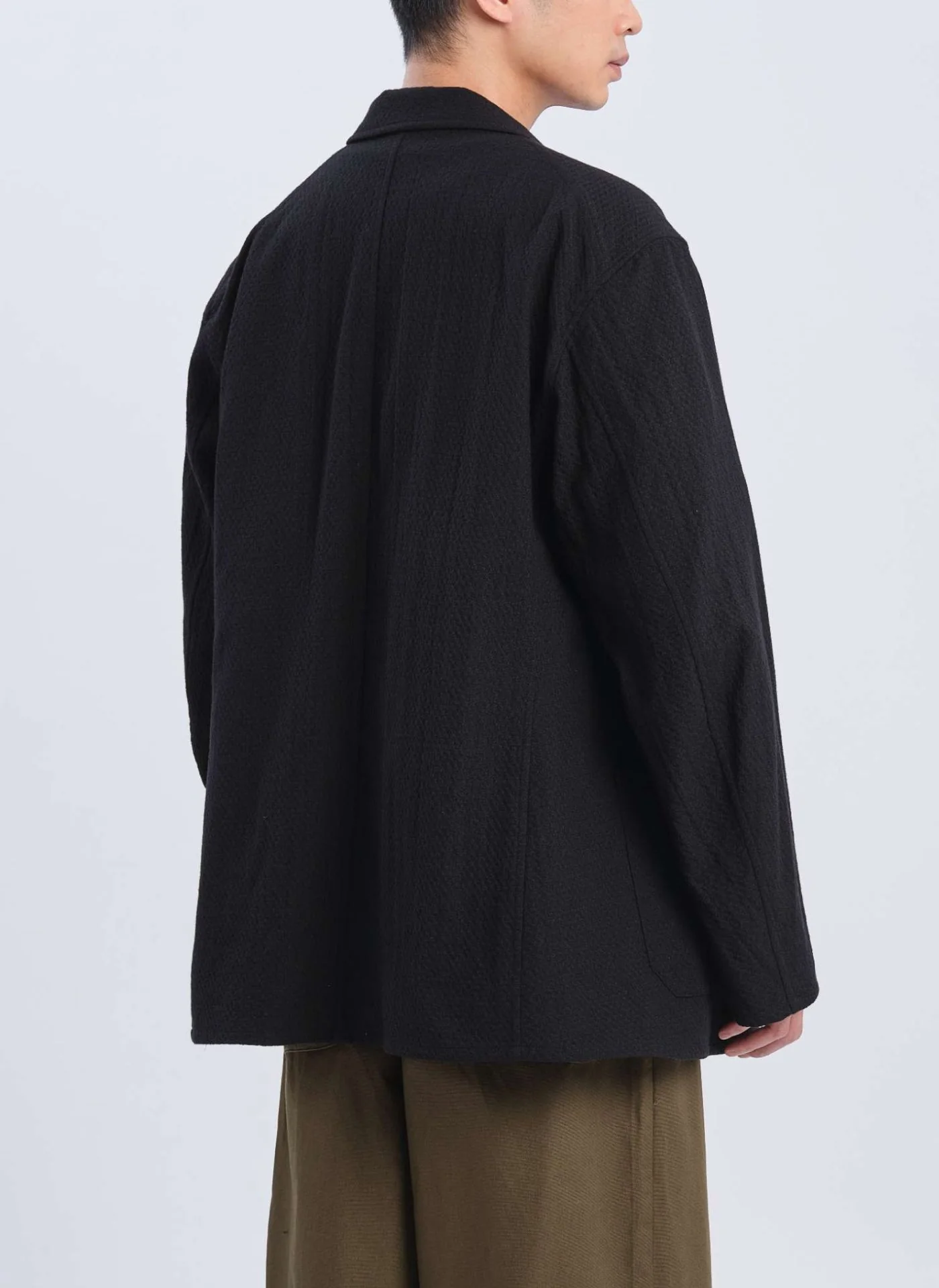 Marzotto Wool Spandex Soft Single Breasted Blazer - Umamrii