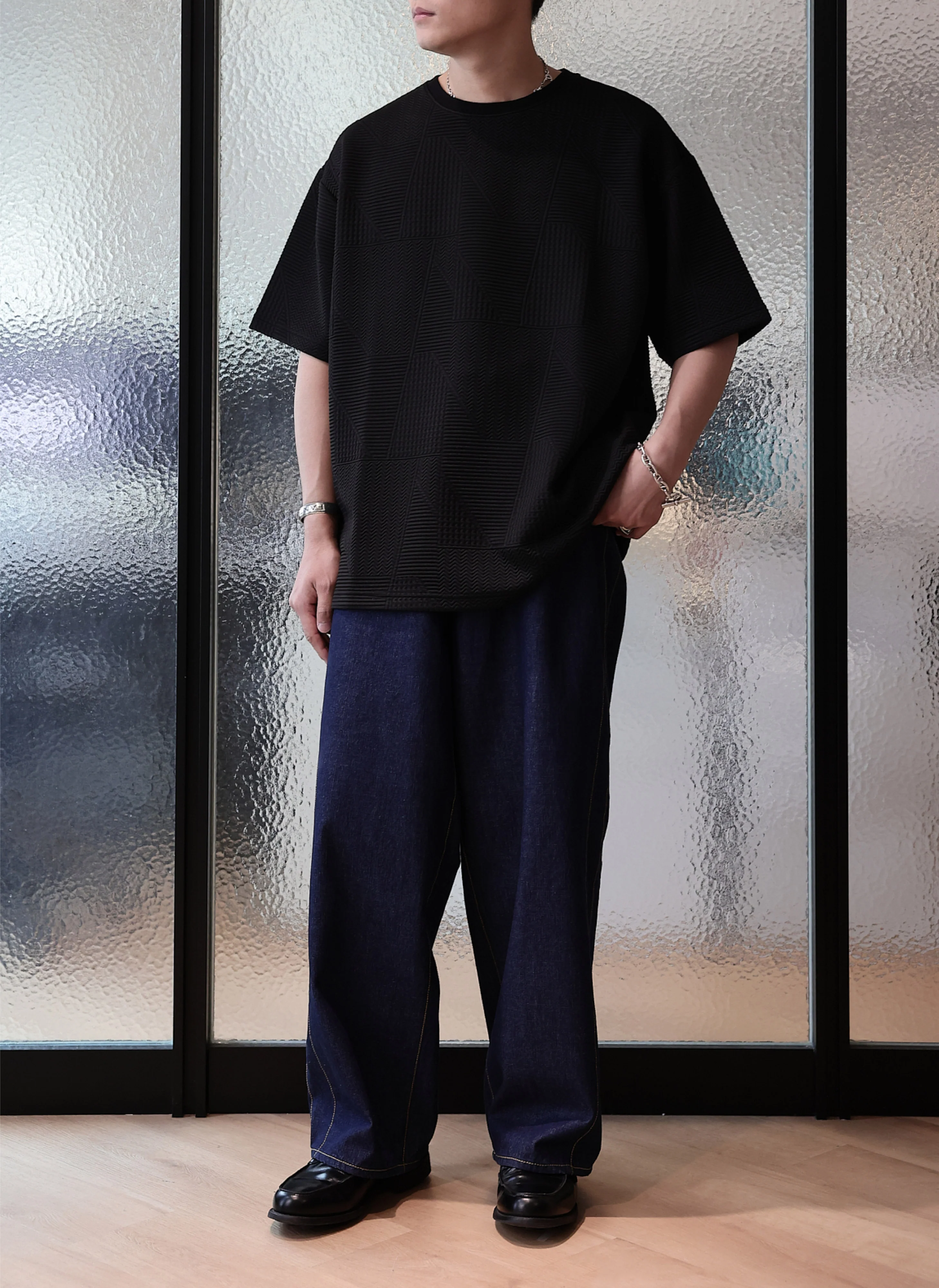 Cotton Denim 3D Jeans - Umamrii