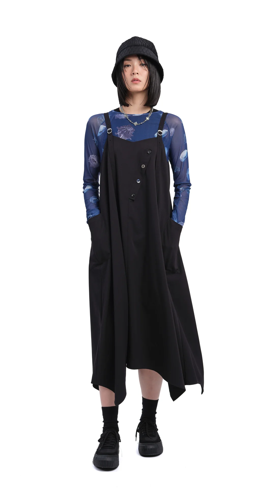 Wrinkled Beauty Tulip Hat - Umamrii