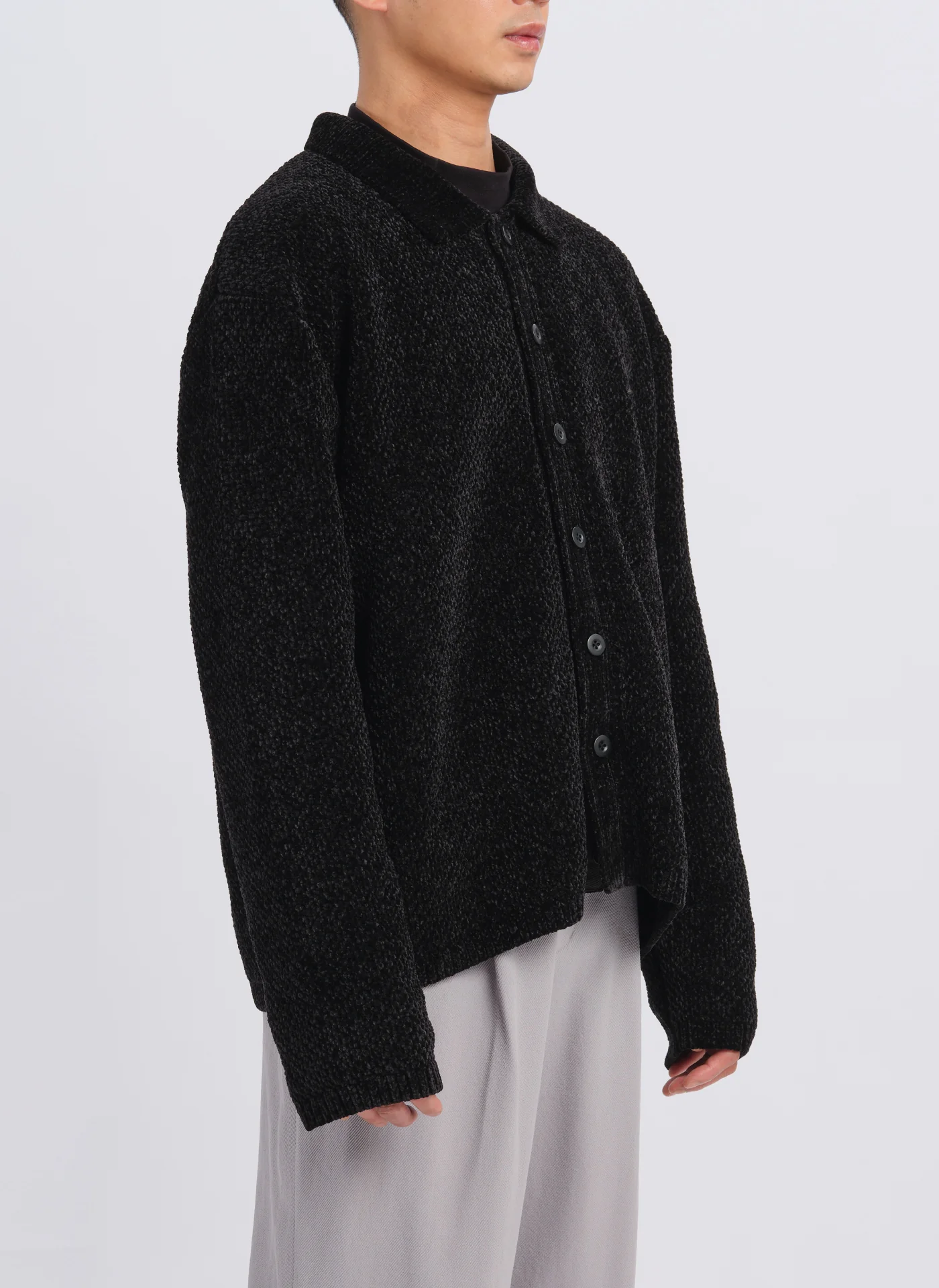 Polyester Velet Knitted Crafts & Art Coach Jacket - Umamrii