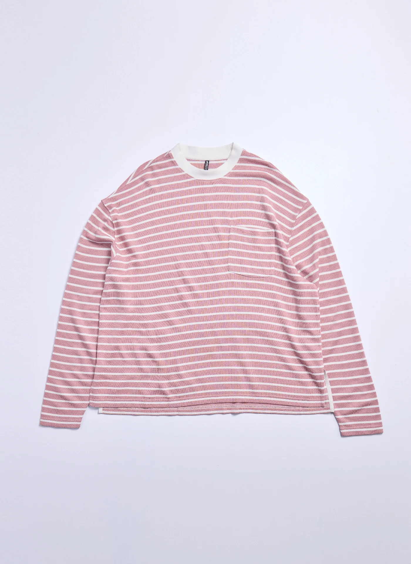 Jacquard Long Sleeves Border Top (T-06) - Umamrii