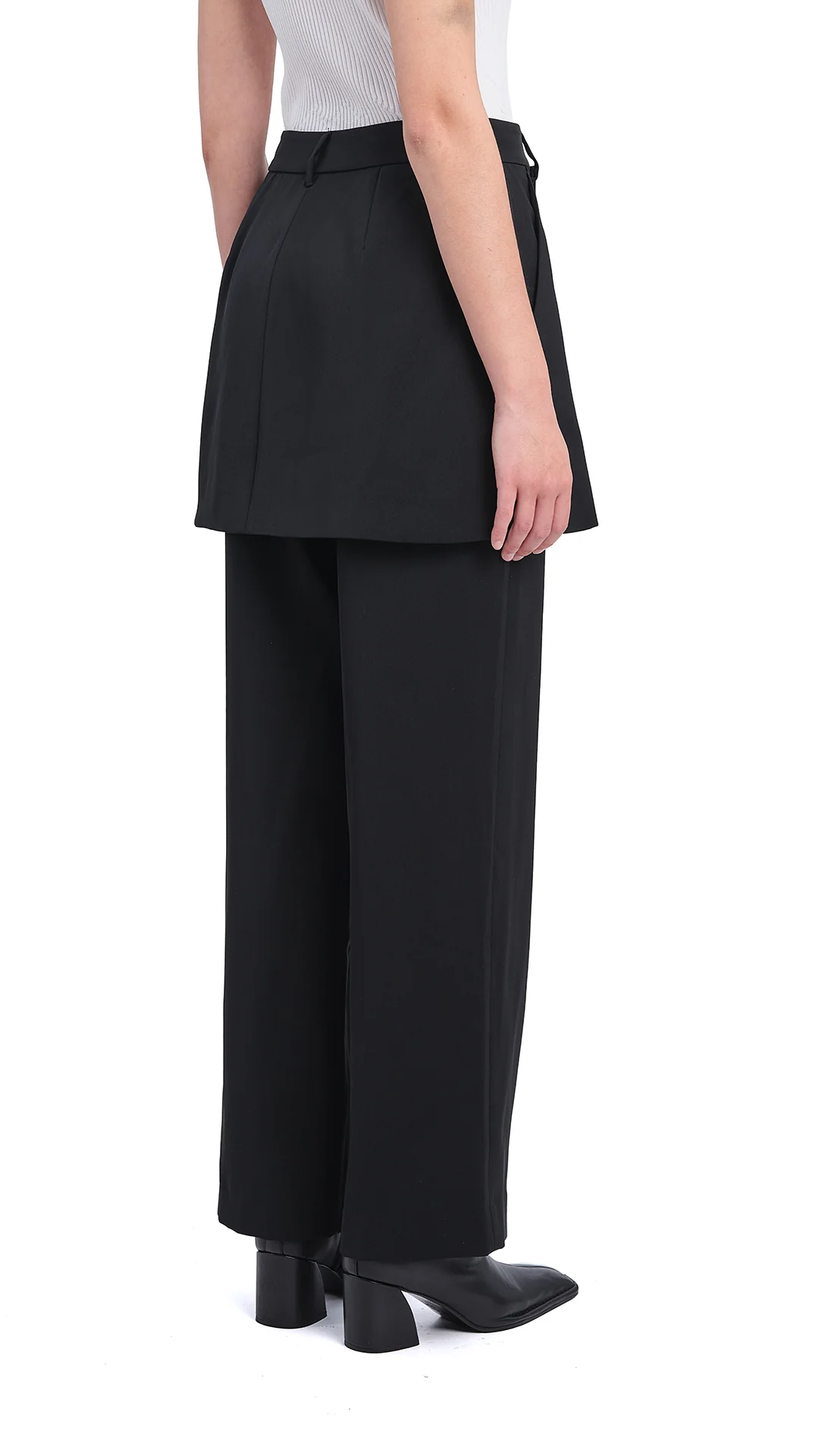 2 in 1 Straight-Fit Pants - Umamrii