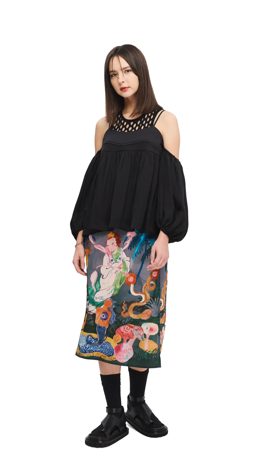 Ring Toe Ankle Strap Sandals - Umamrii