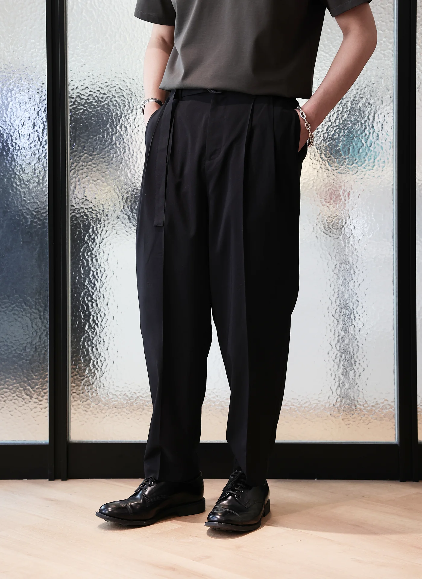 Solotex Wide Tapered Pants (P-12) - Umamrii