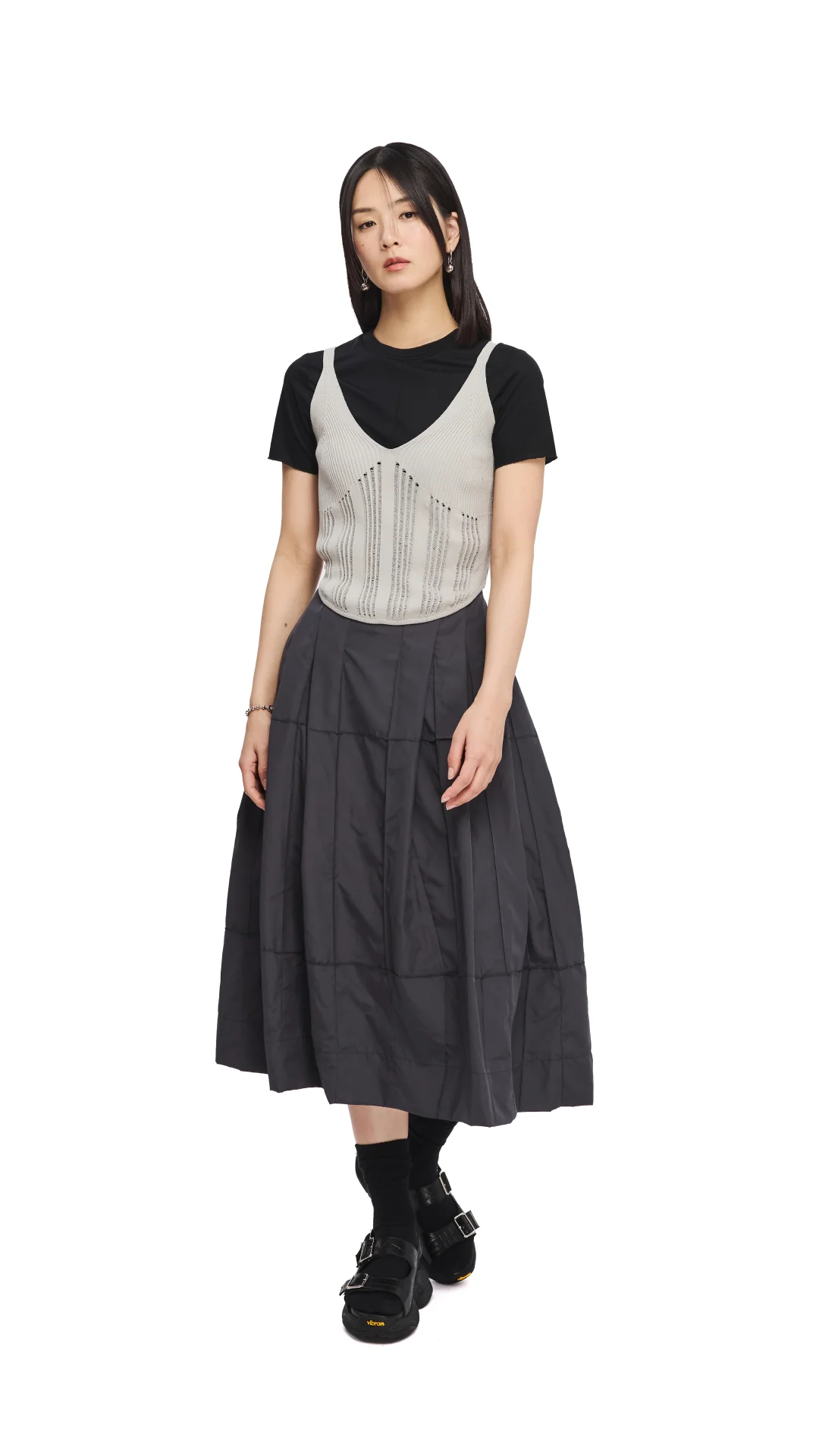 Drop Stitch Knitted Bustier - Umamrii