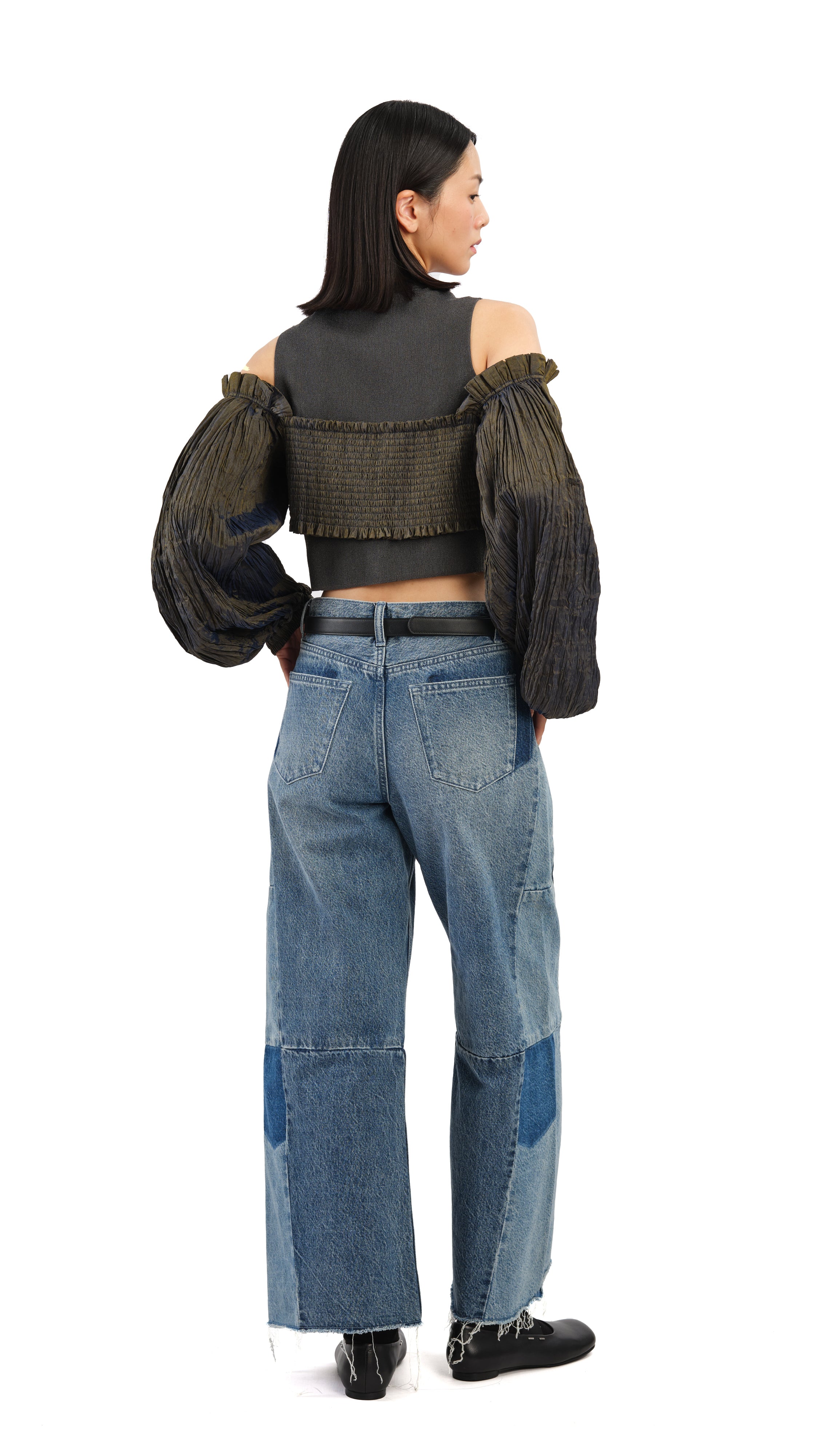 Bubble Sleeves Top - Umamrii