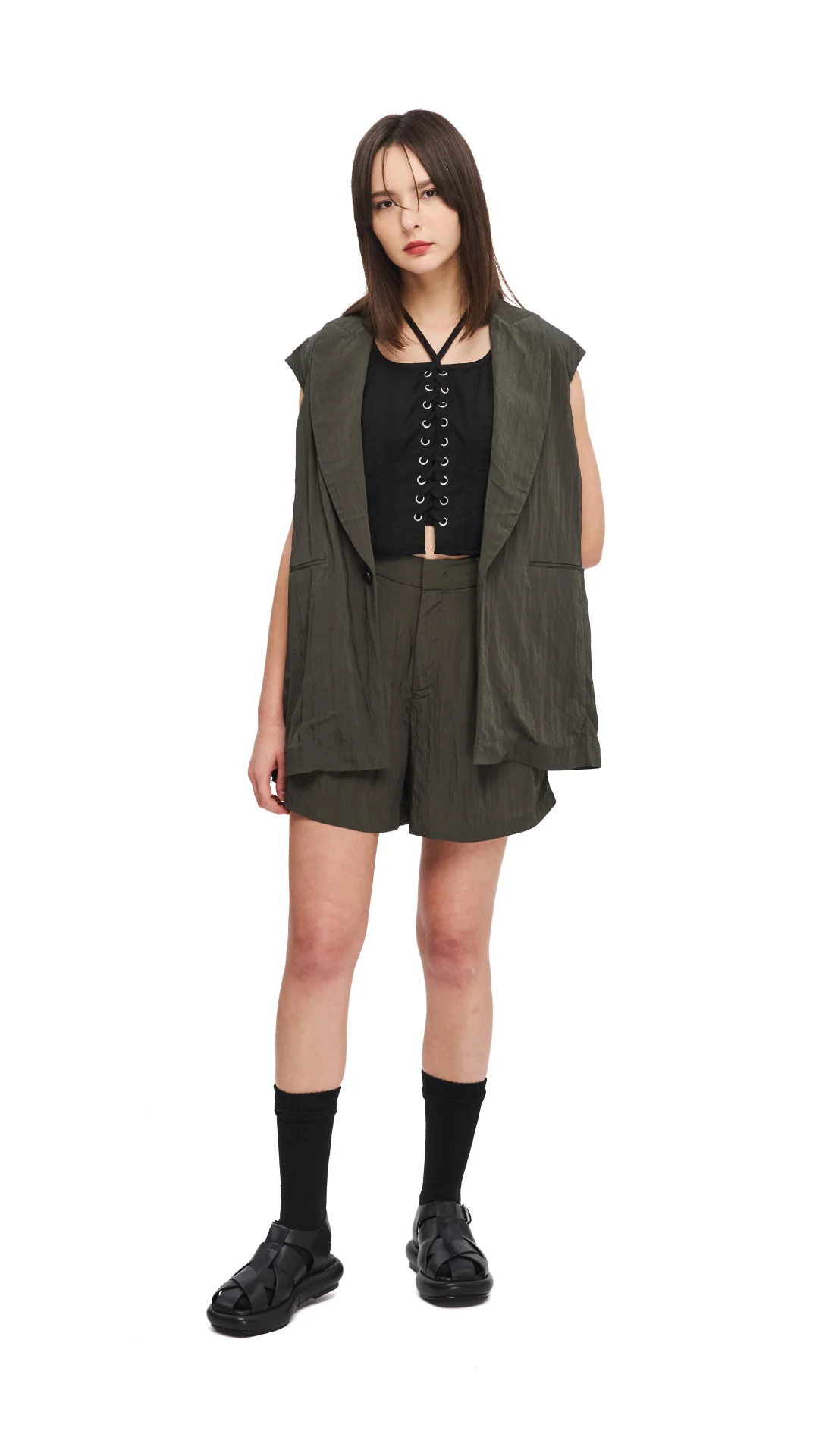 Lace-Up Corset - Umamrii