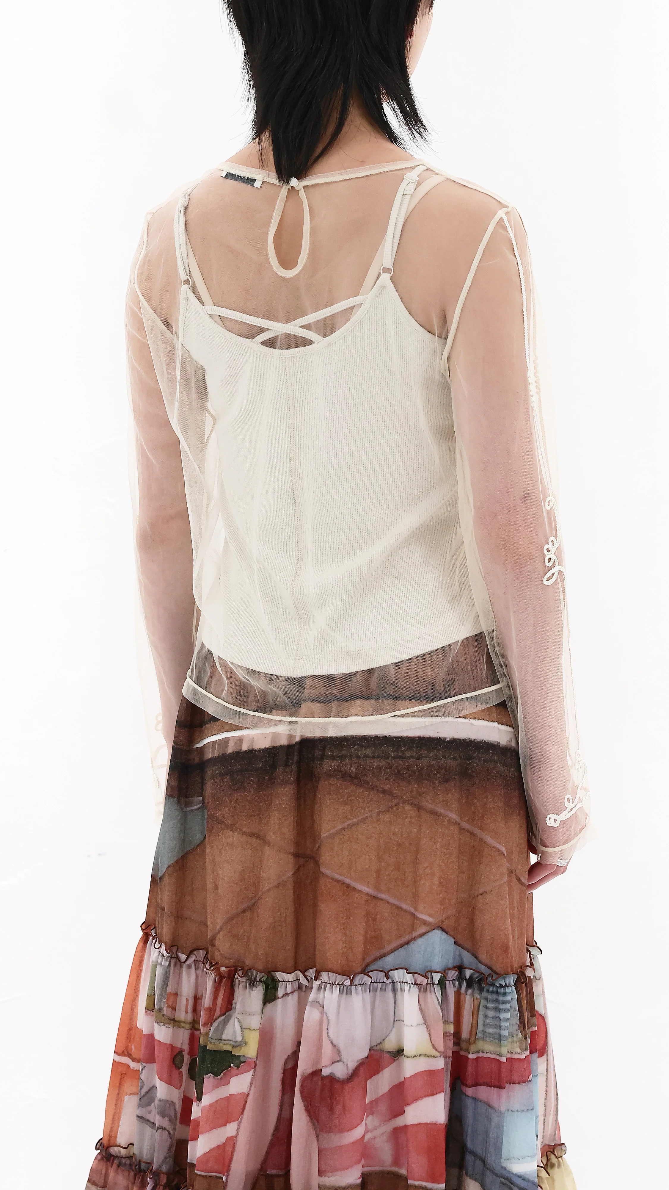 Western Bolero Sheer Tight Top - Umamrii