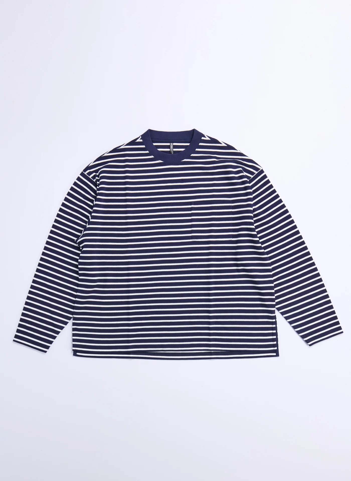 Jacquard Long Sleeves Border Top (T-06) - Umamrii