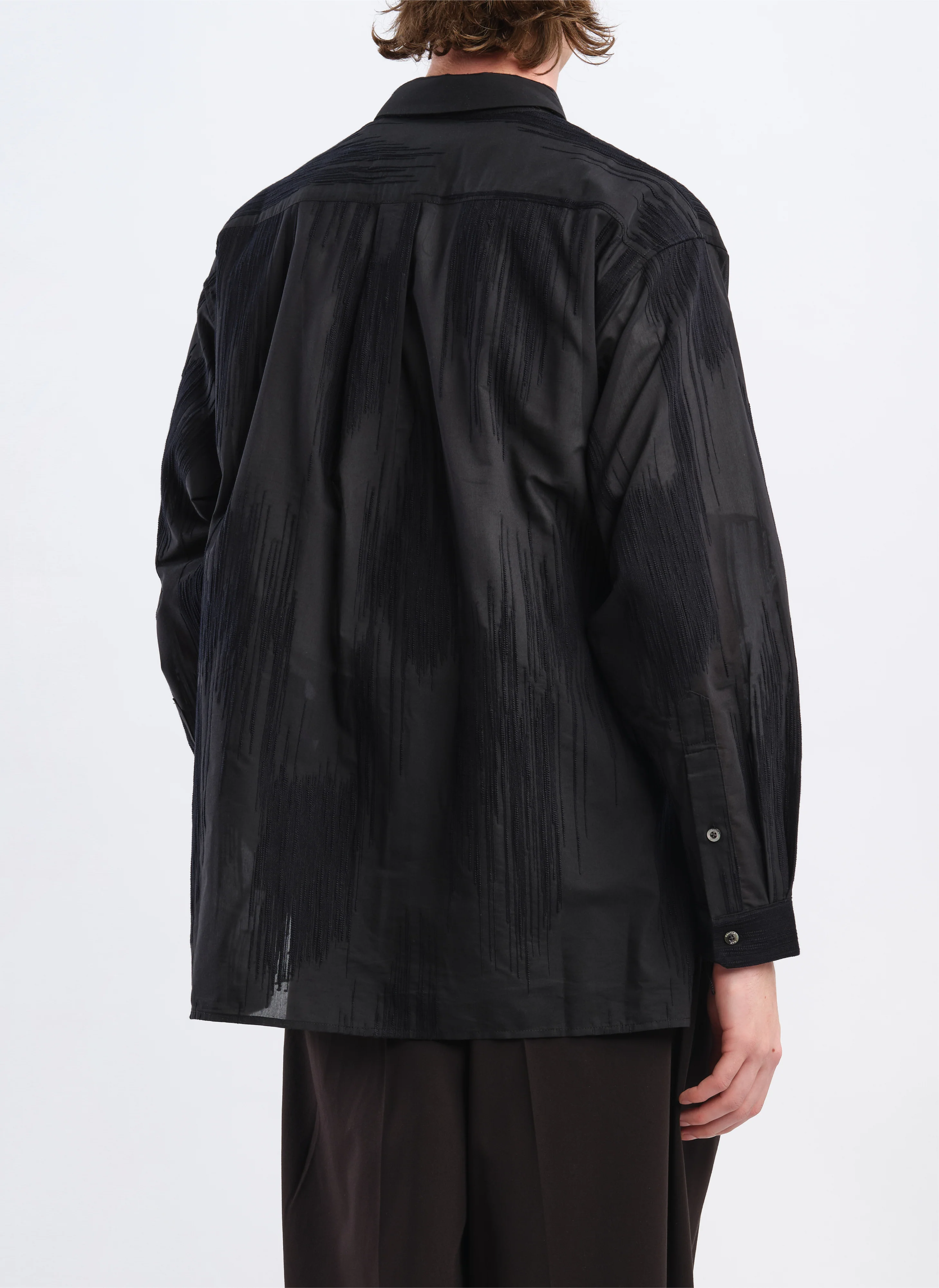 Cotton Embroidery Shirt Jacket - Umamrii