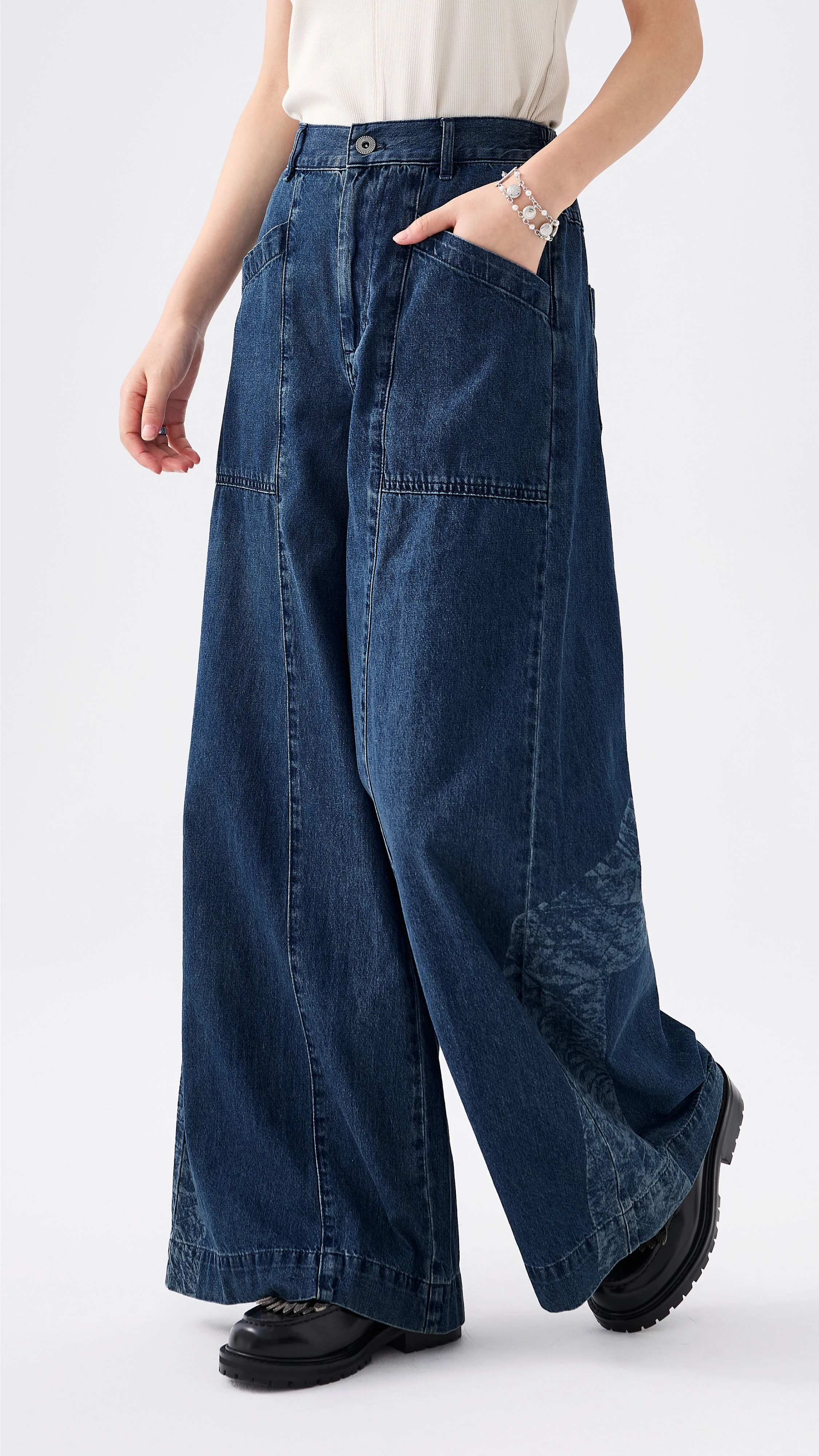 25th Anniversary Lazer Graphic Jeans - Umamrii