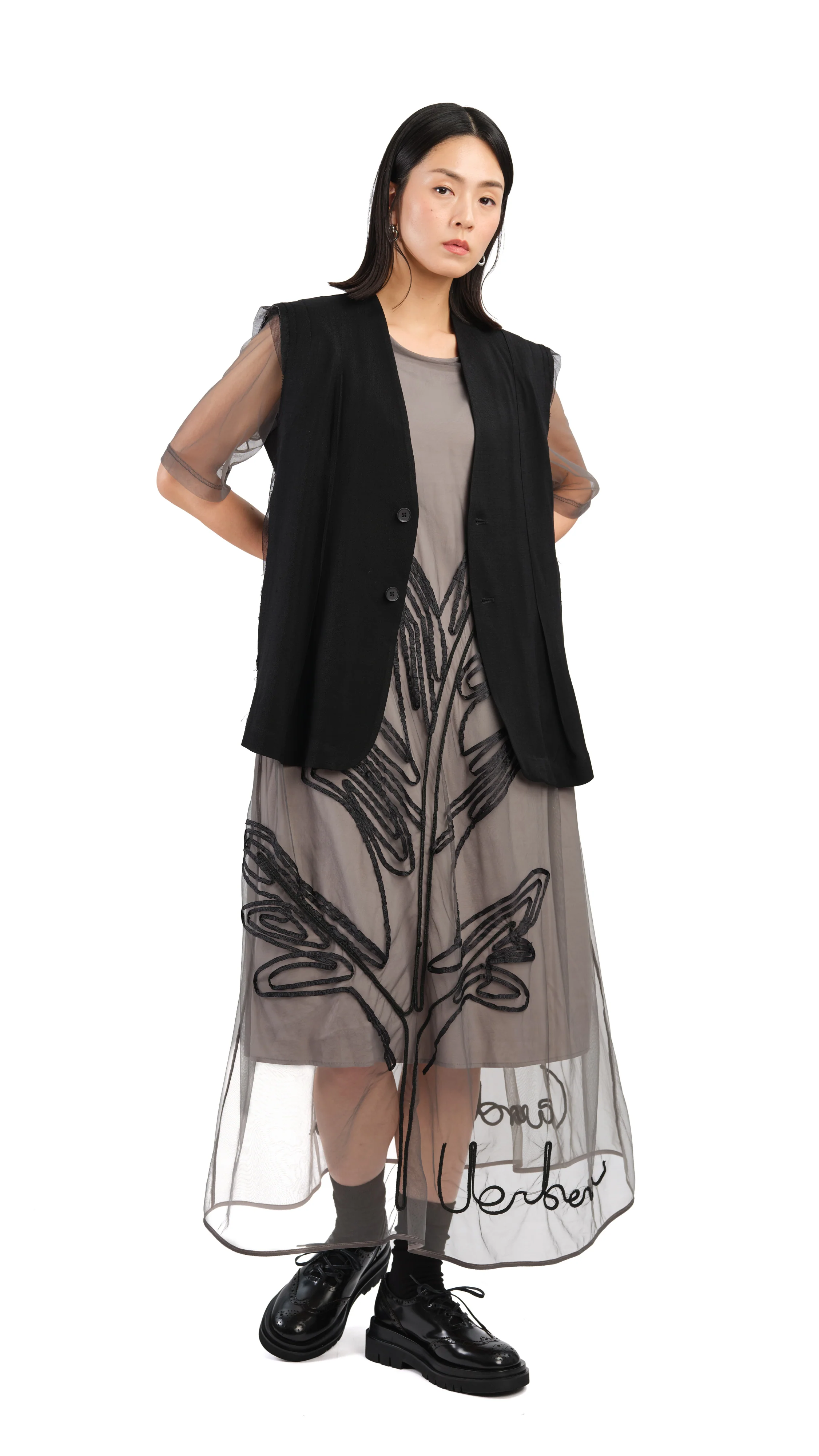 Embroidery Dress - Umamrii