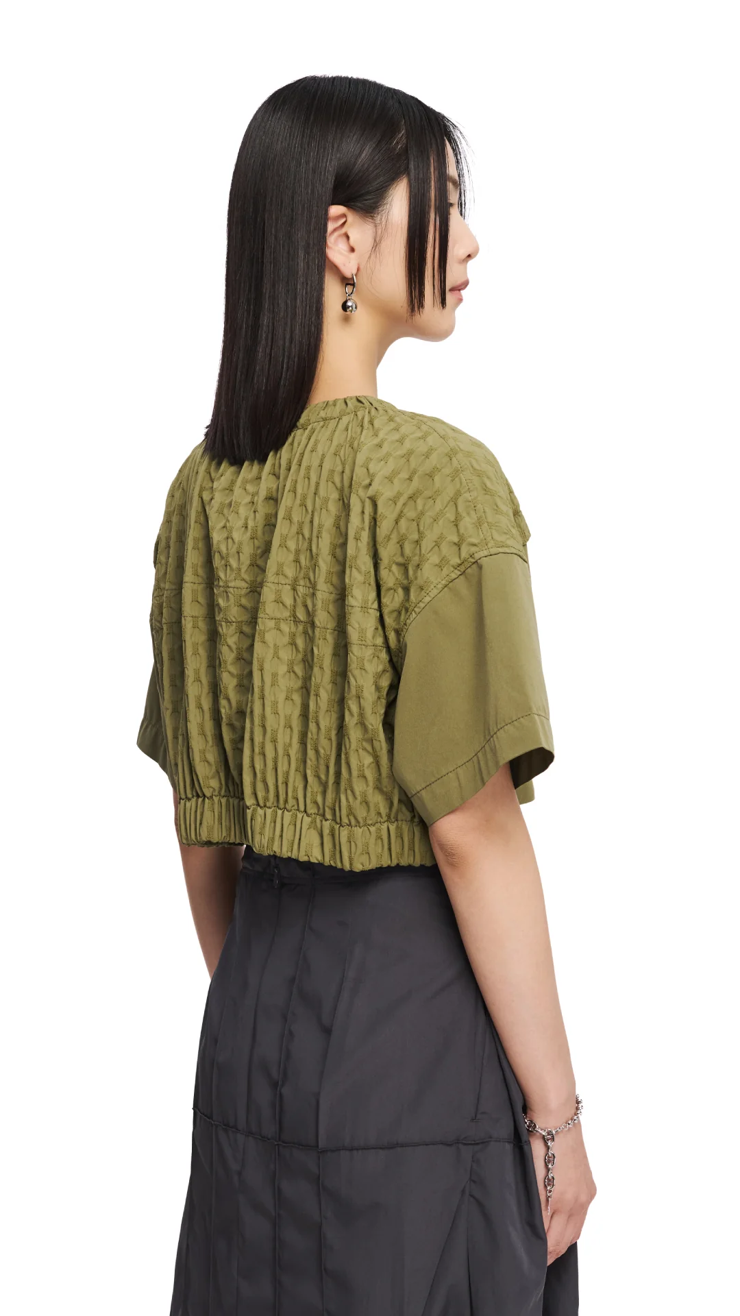 Cropped Military Jacket - Umamrii