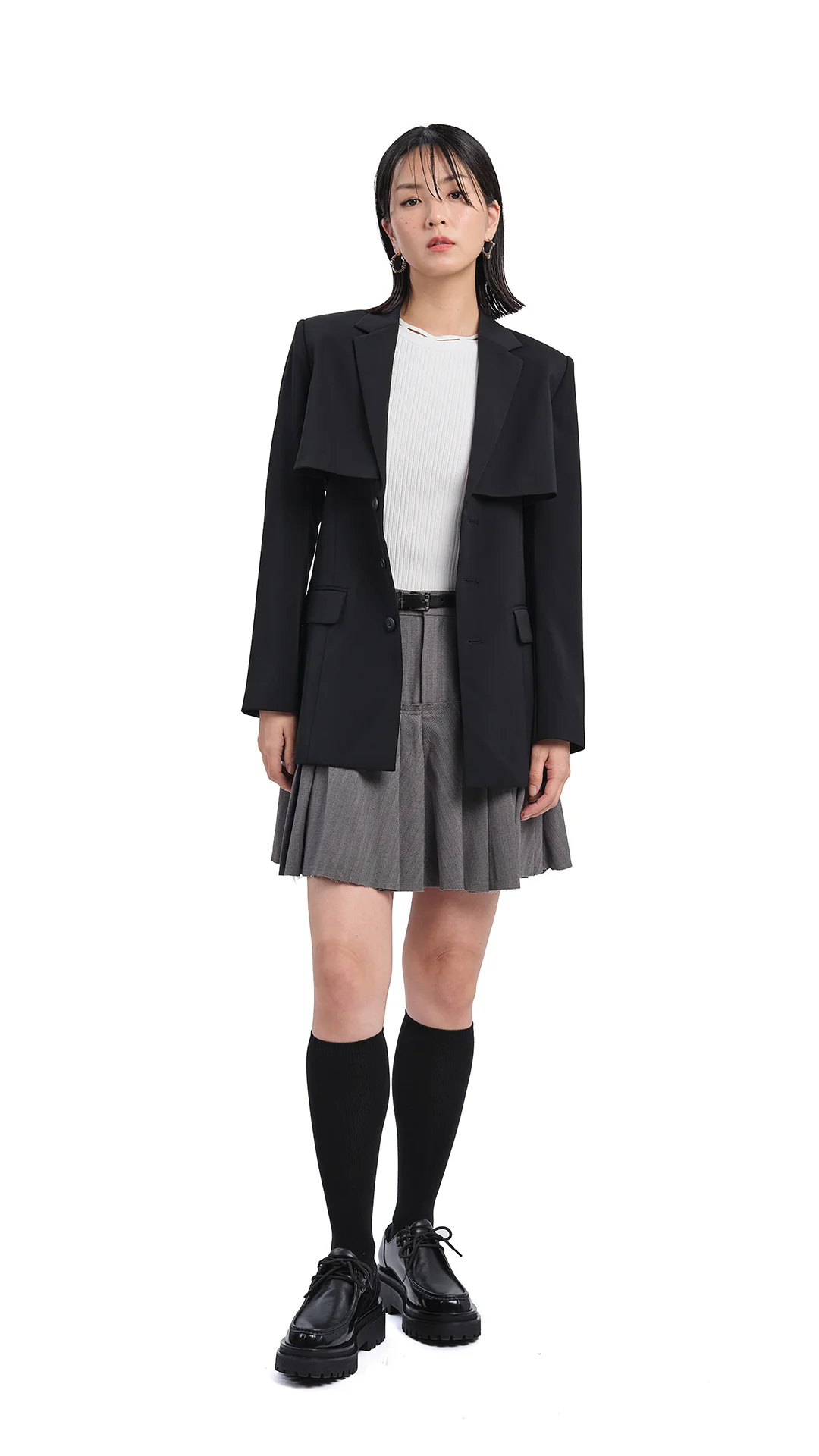 Cut Out Blazer - Umamrii