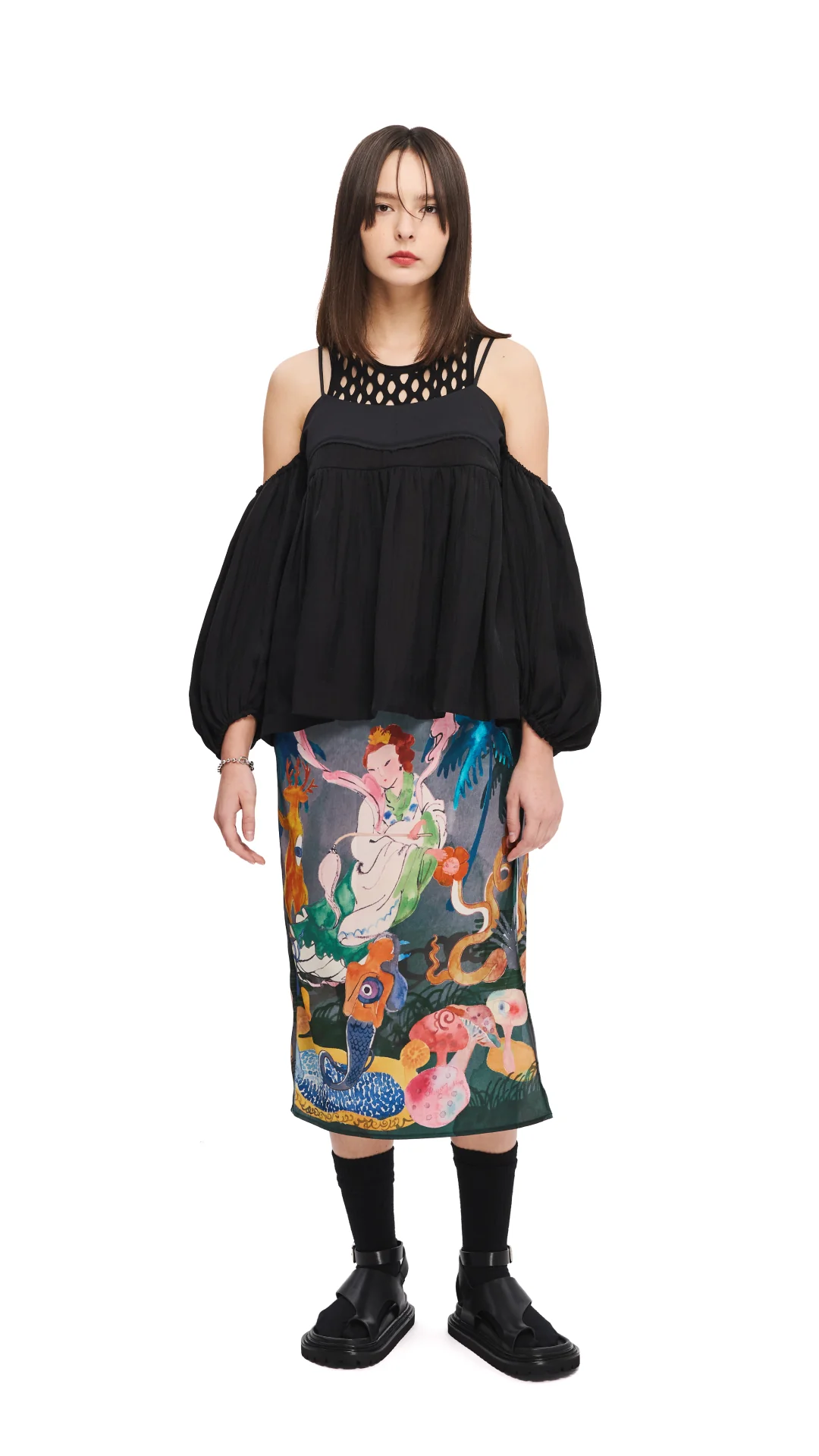 Cold Shoulder Top - Umamrii