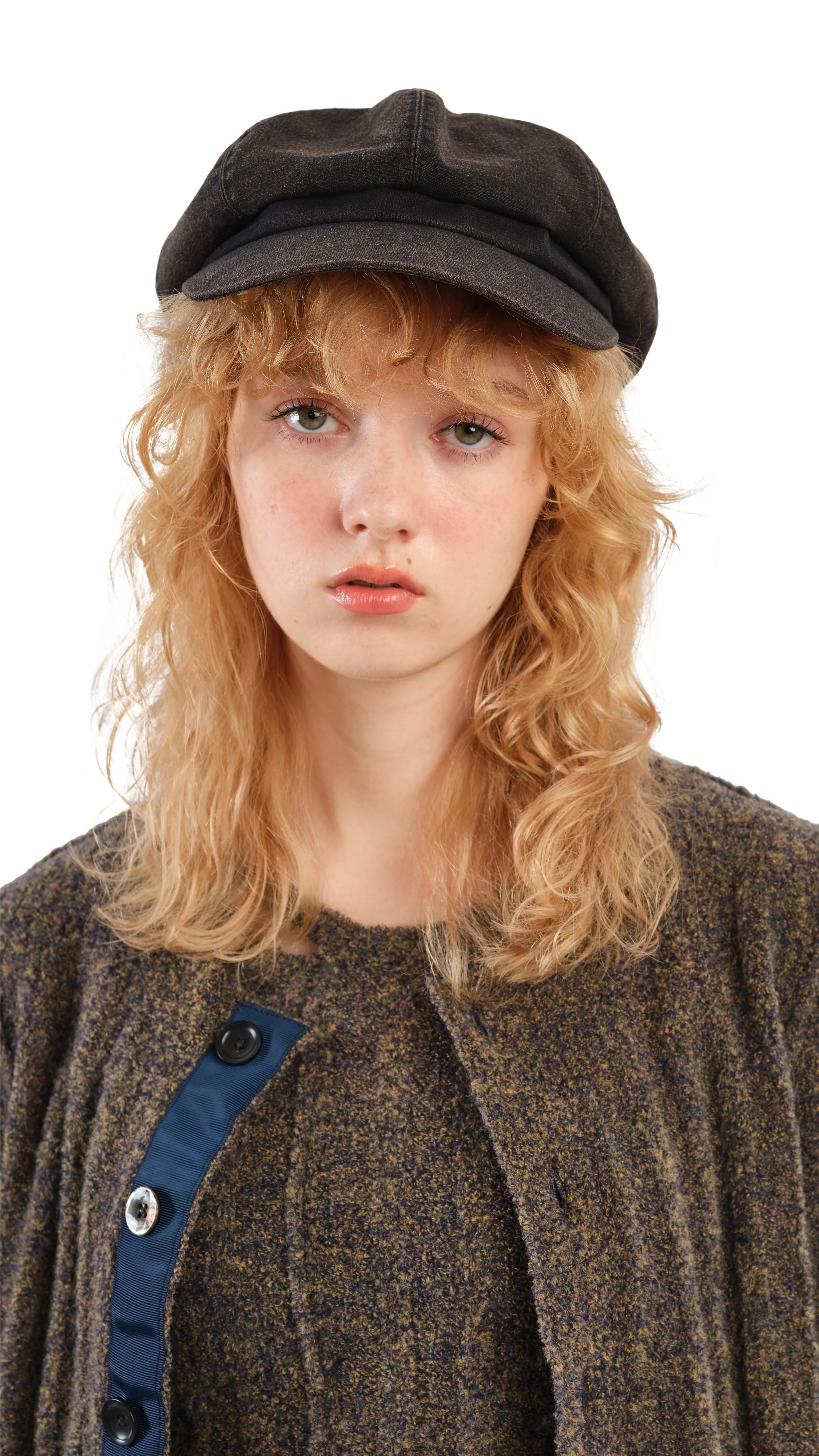 Rebuild Wasteland Washed Newsboy Cap - Umamrii