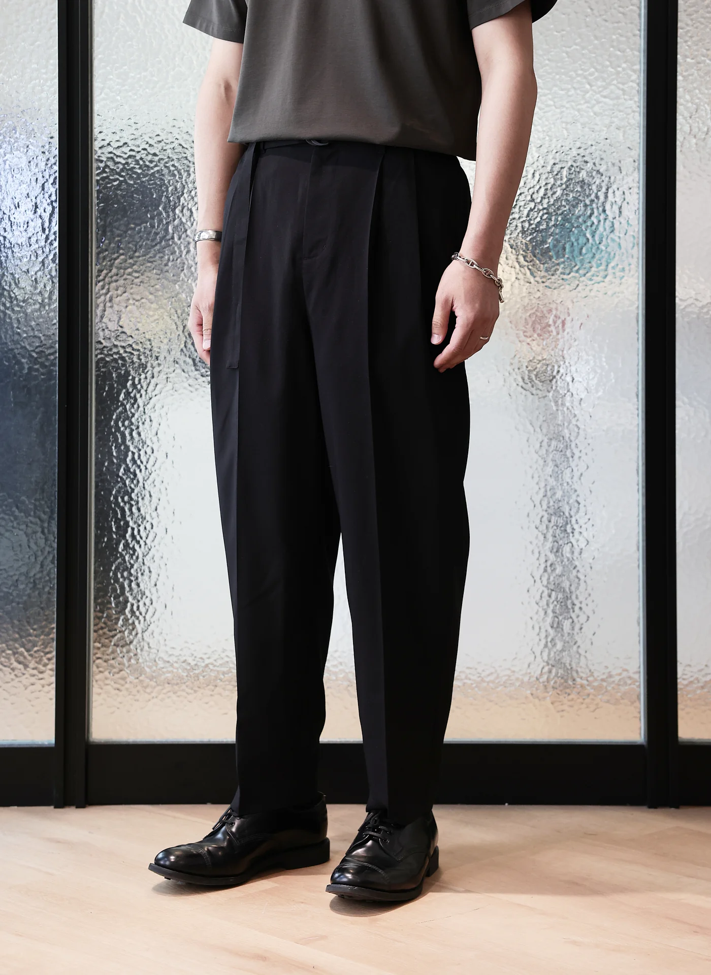 Solotex Wide Tapered Pants (P-12) - Umamrii