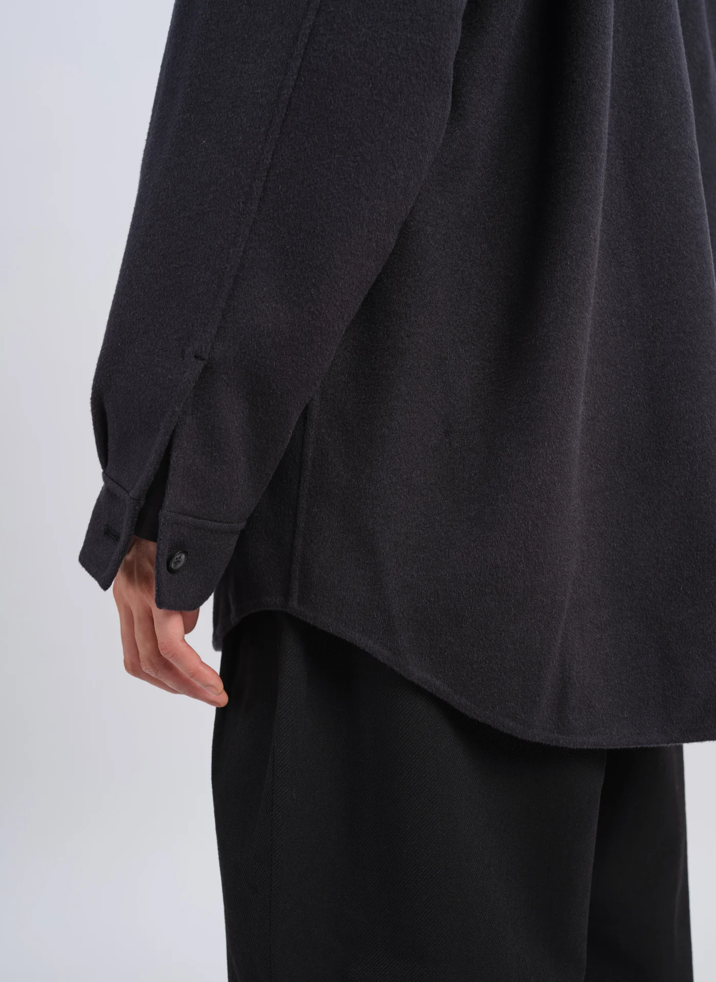 W.R Wool Cashmere Shirt Jacket - Umamrii