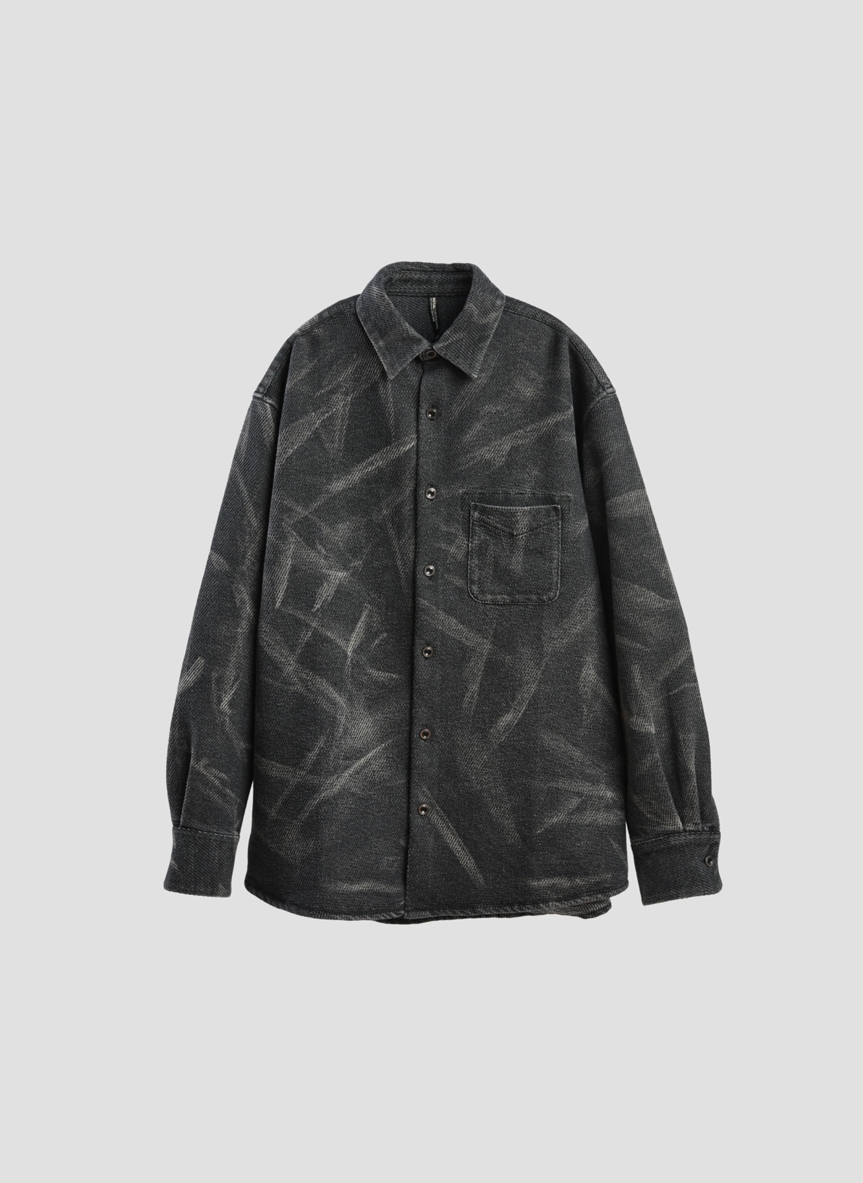 Cotton Polyester Jersey Shirt Jacket - Umamrii