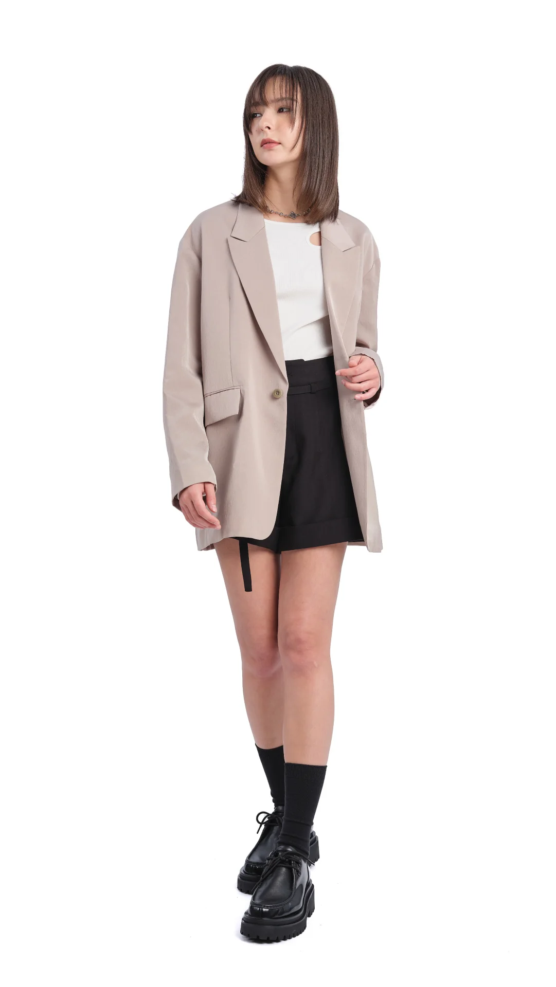 Loose Fit Blazer - Umamrii