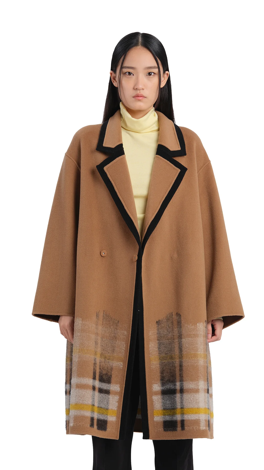 Needle Punch Double Face Coat - Umamrii