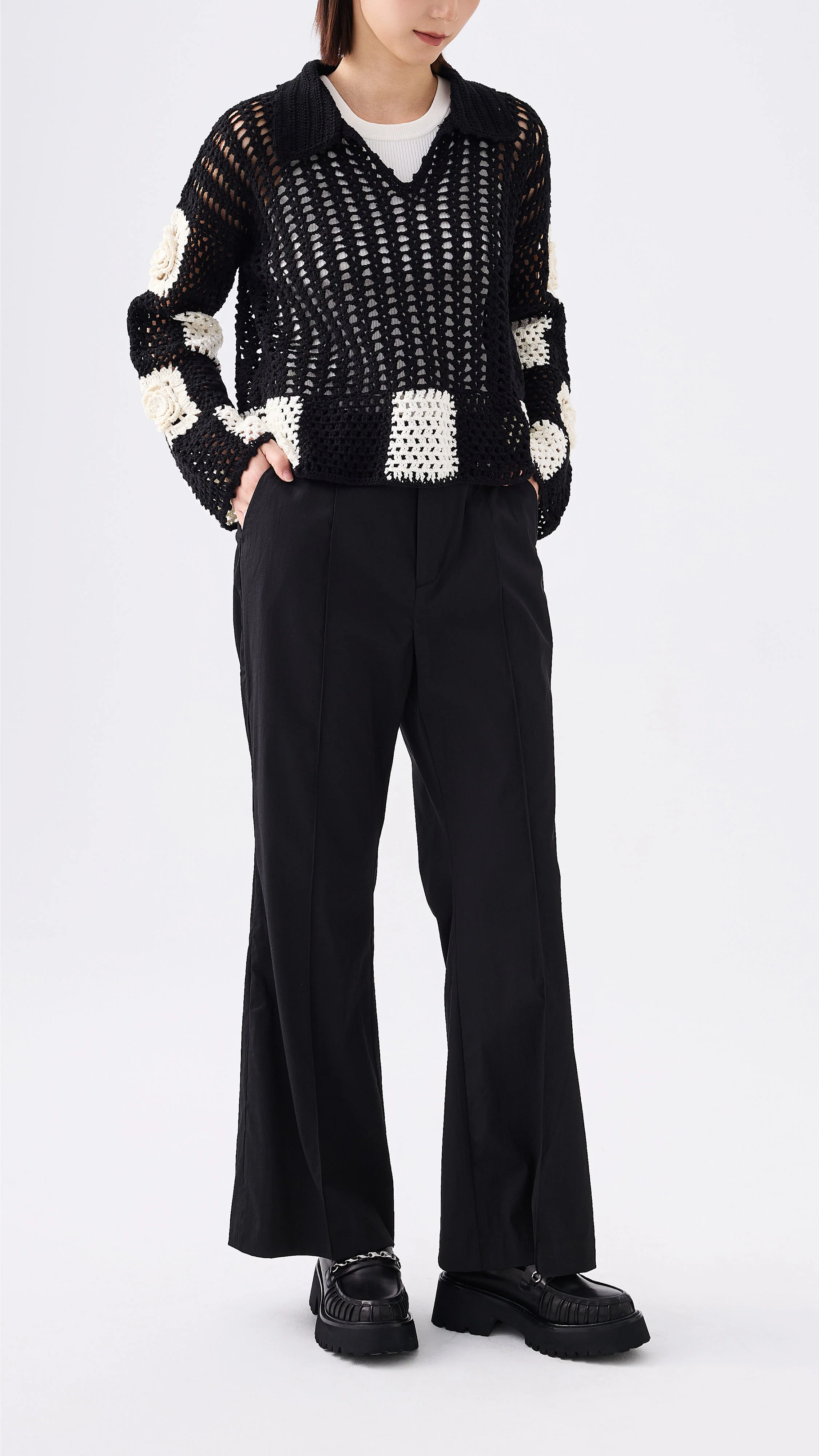 3D Crochet Sweater - Umamrii