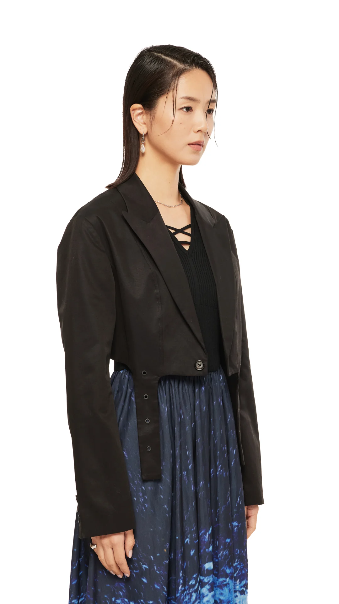 Cropped Blazer - Umamrii