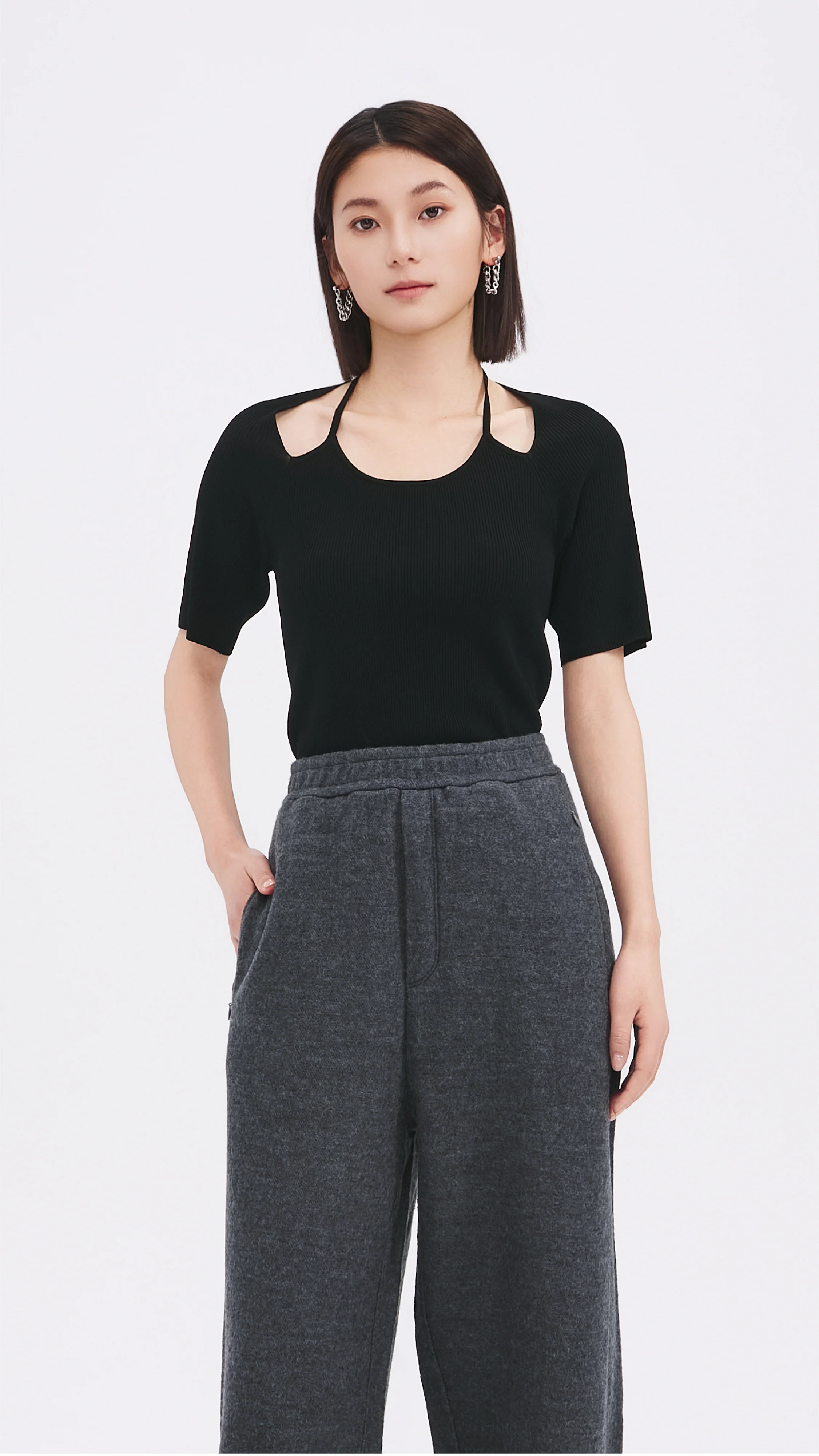 Halter Neckline Top - Umamrii