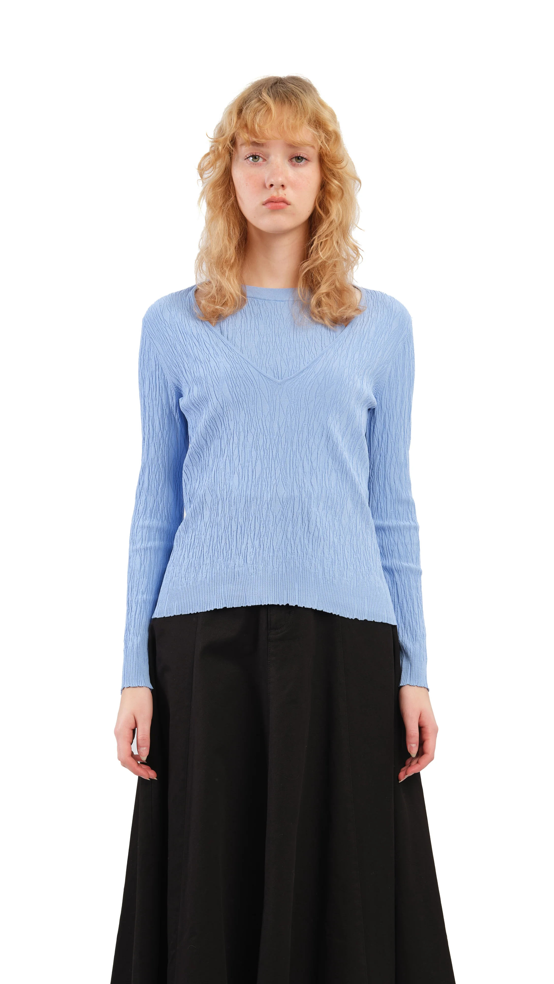 2 In 1 Knit Top - Umamrii