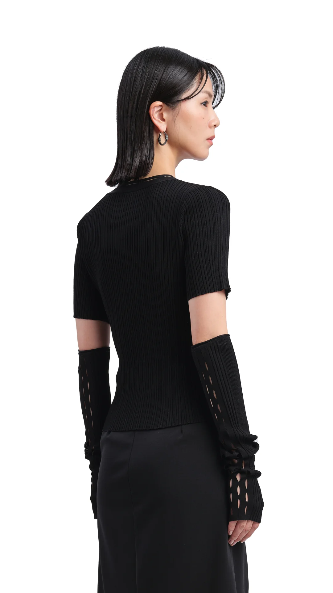 Sweater With Detachable Hand Warmer - Umamrii