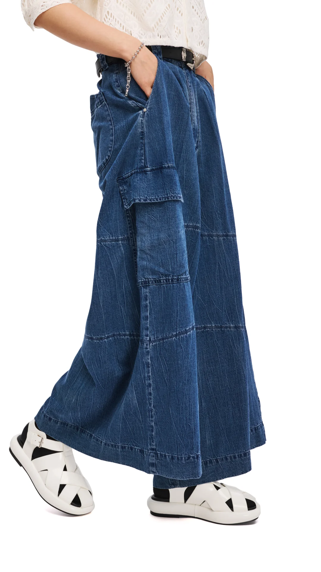 Flatform Fisherman Ankle Strap Sandals - Umamrii