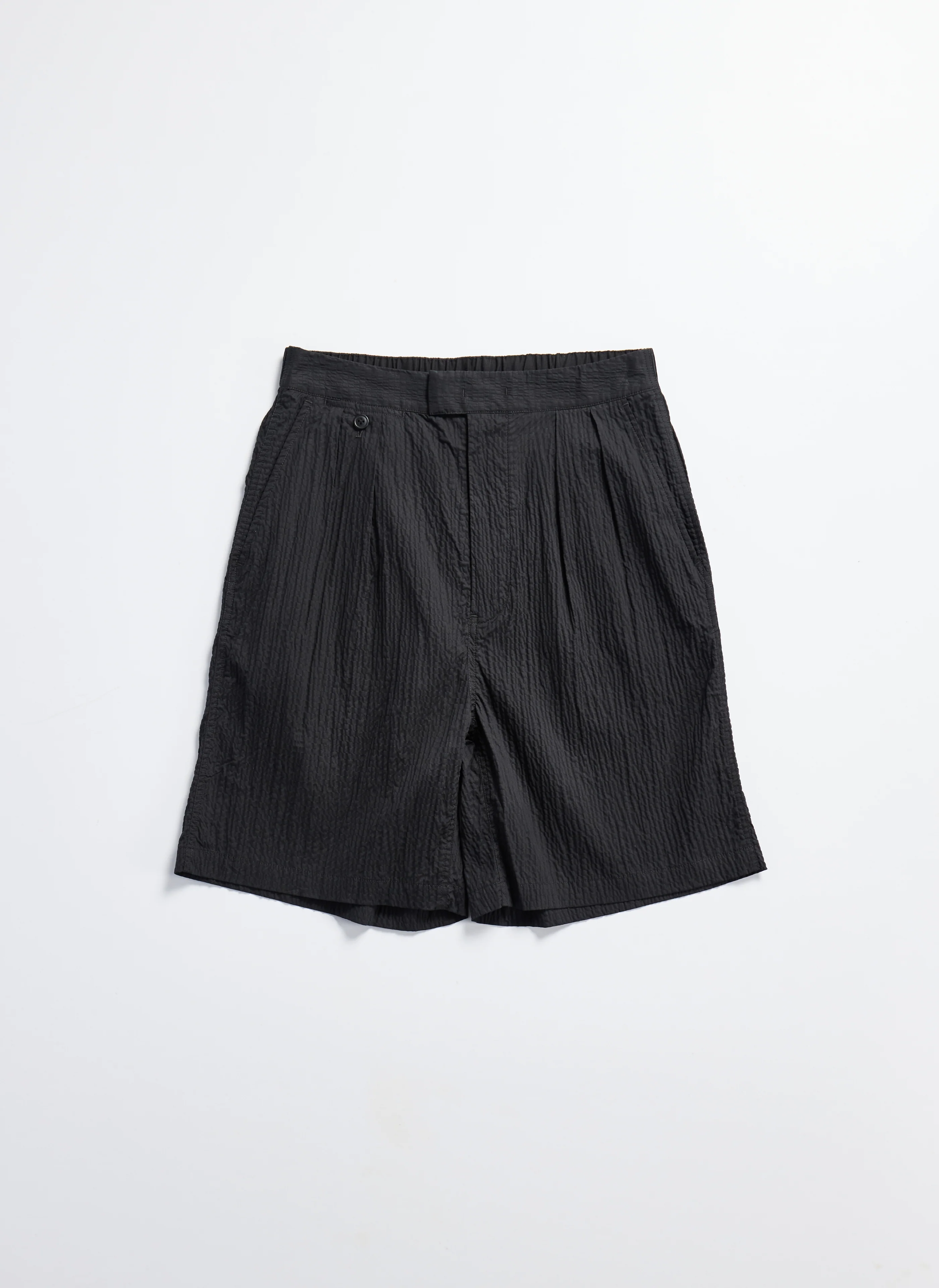 Indigo Cotton Linen Shorts - Umamrii