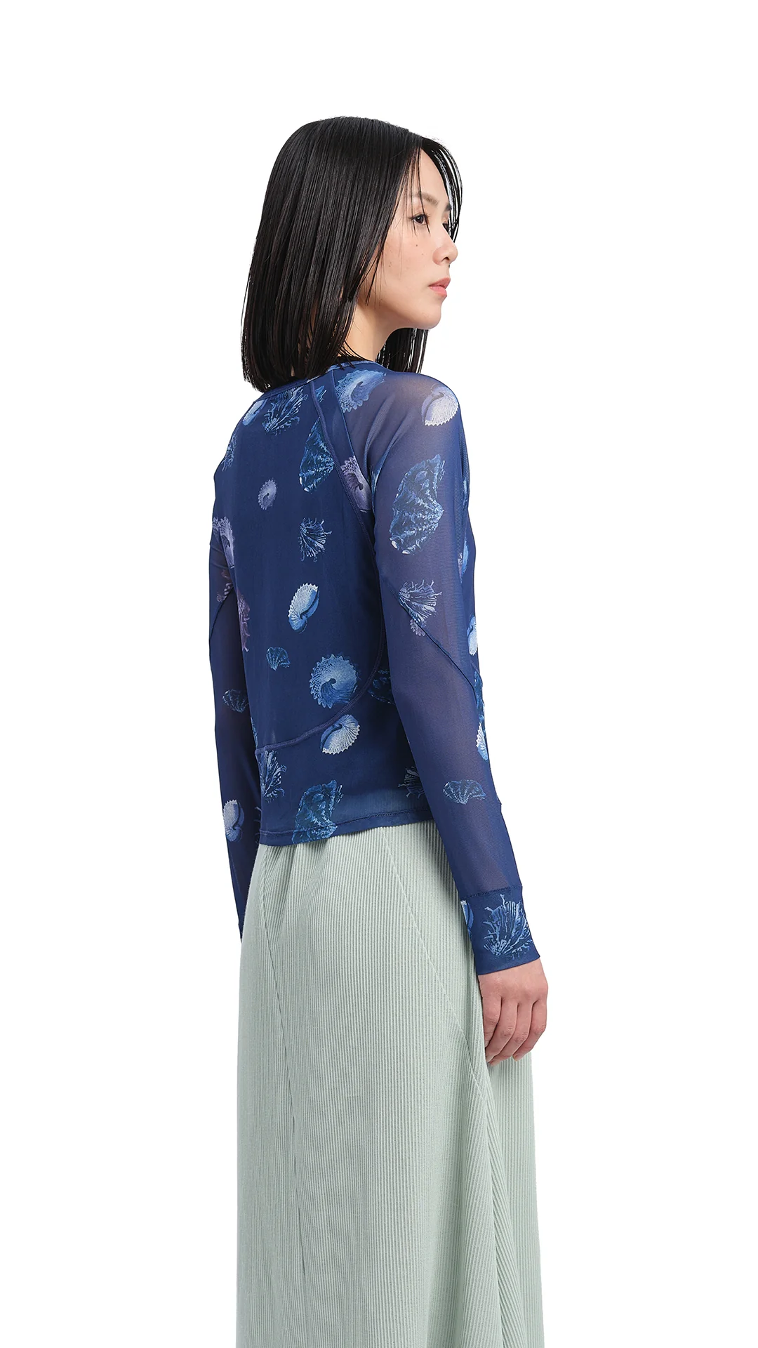 Pattern Mesh Shirt - Umamrii