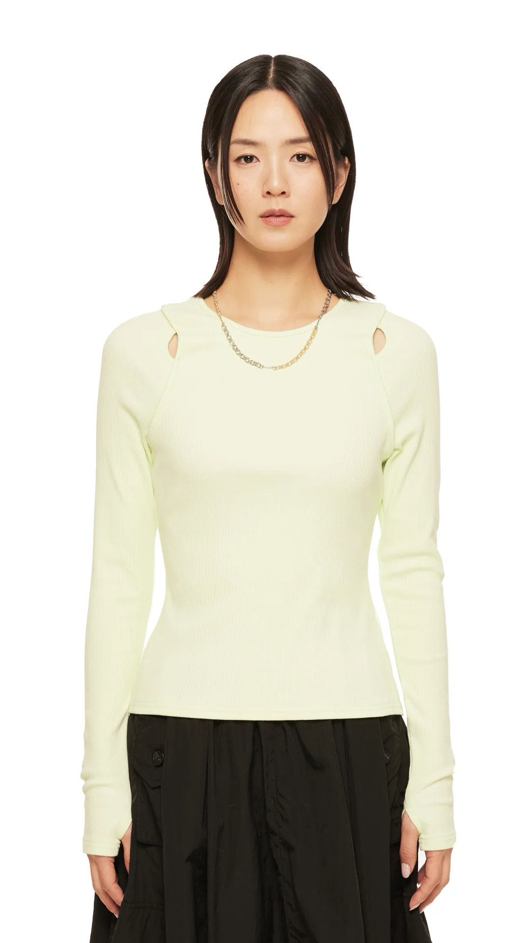 Cut-Out Tight Top - Umamrii