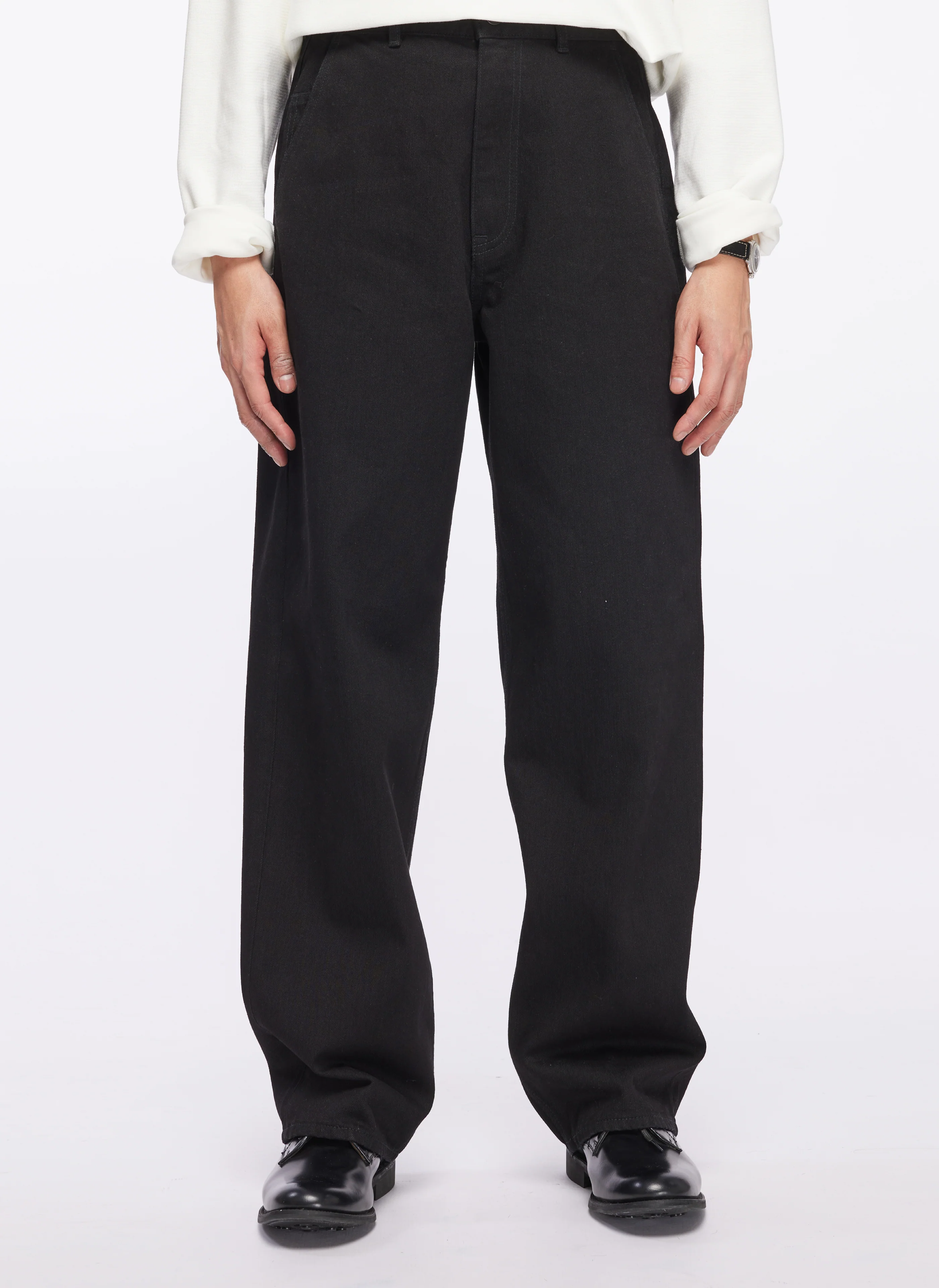 13oz Cotton Polyester Denim Worker Jeans - Umamrii