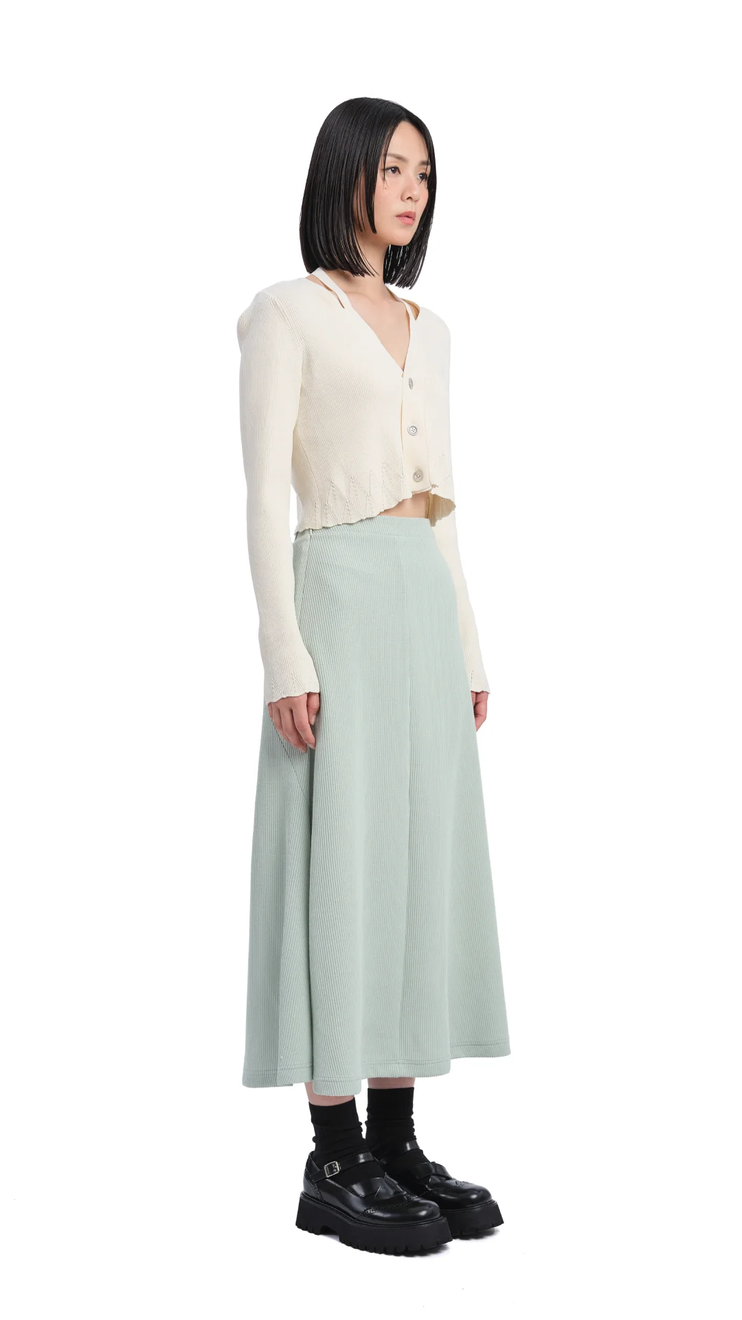 Cutout Cardigan - Umamrii