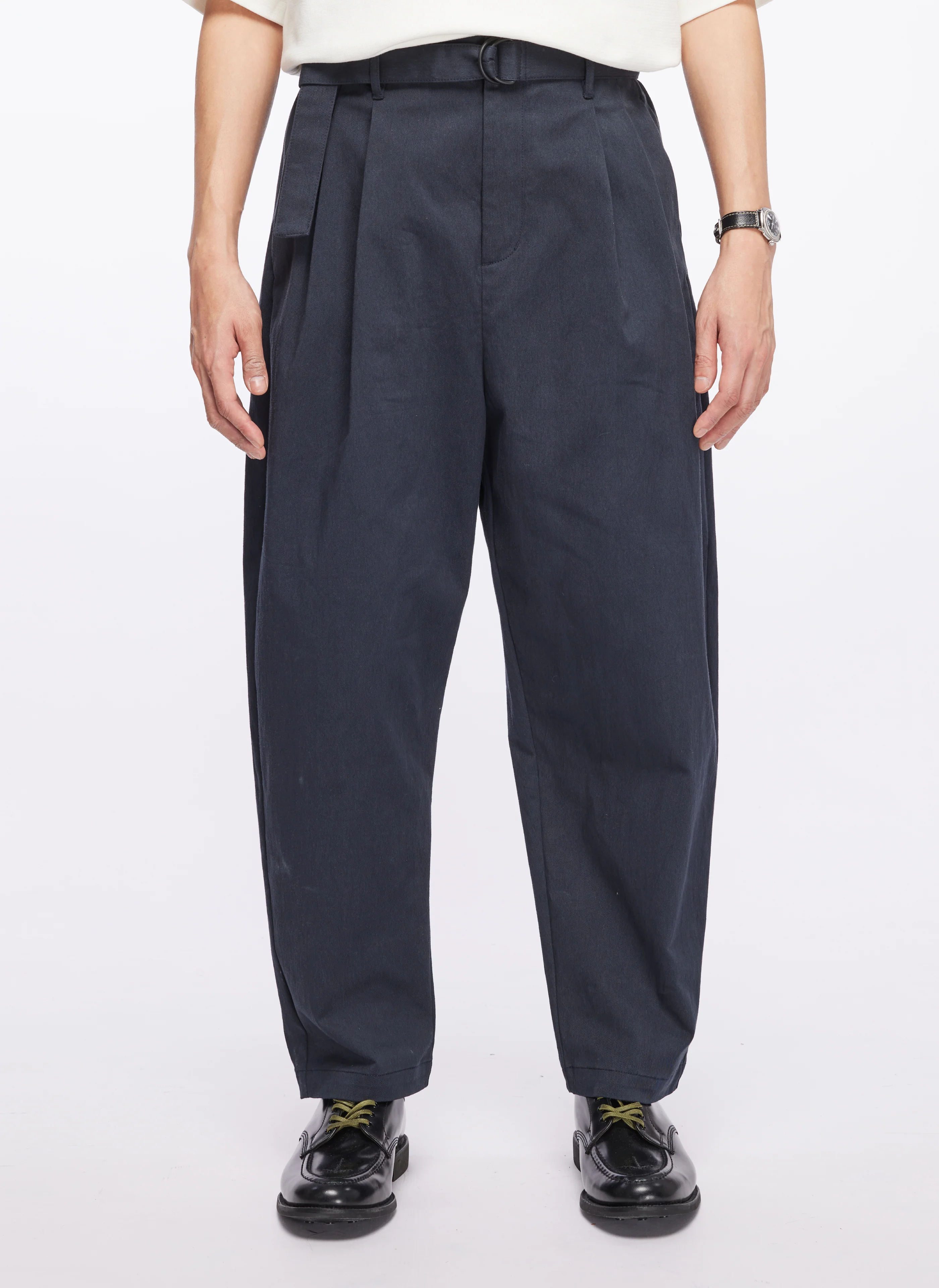 Cordura Cotton Nylon Wide Tapered Pants (P-12) - Umamrii