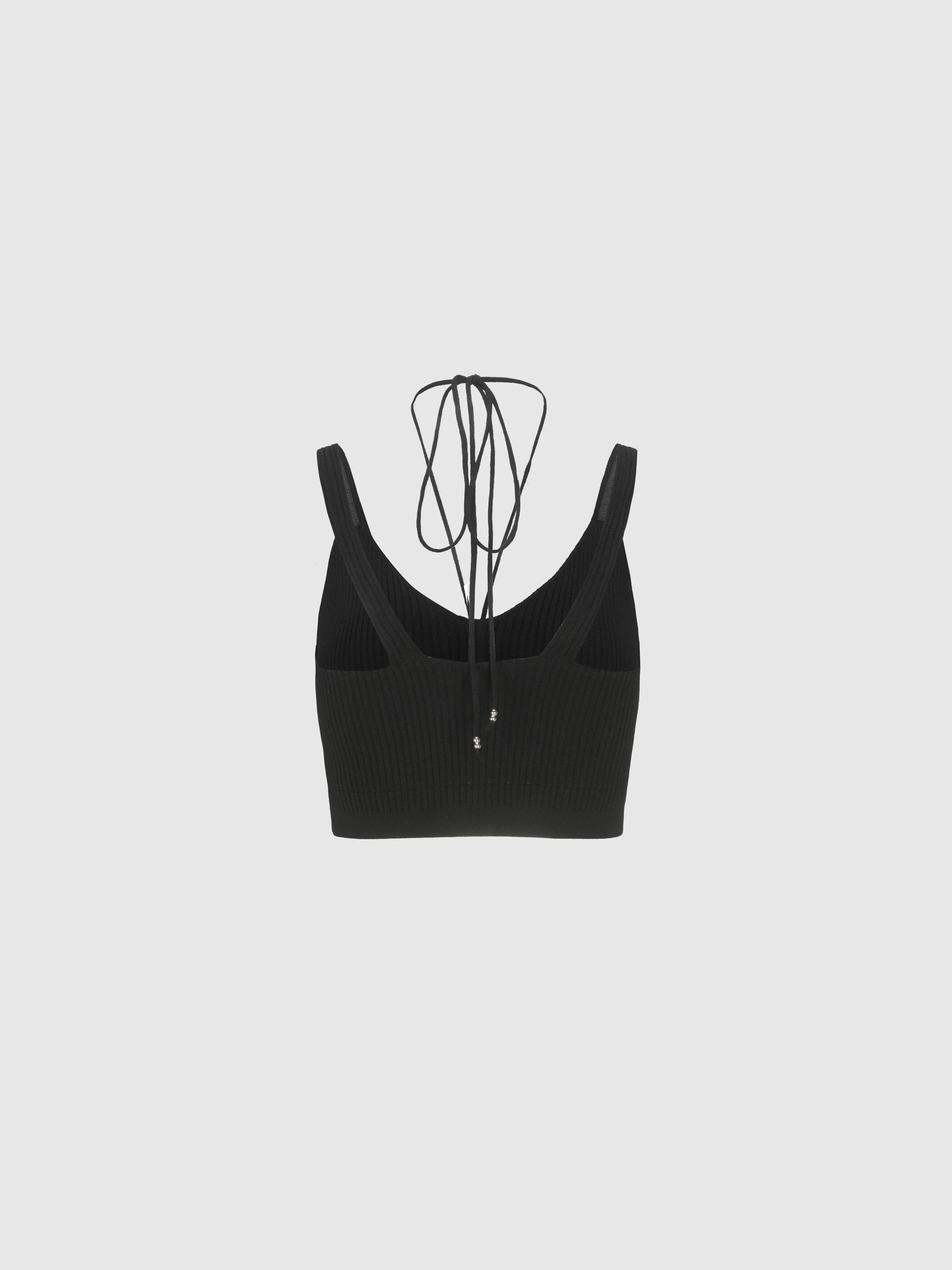 Lace-Up Knit Vest - Umamrii