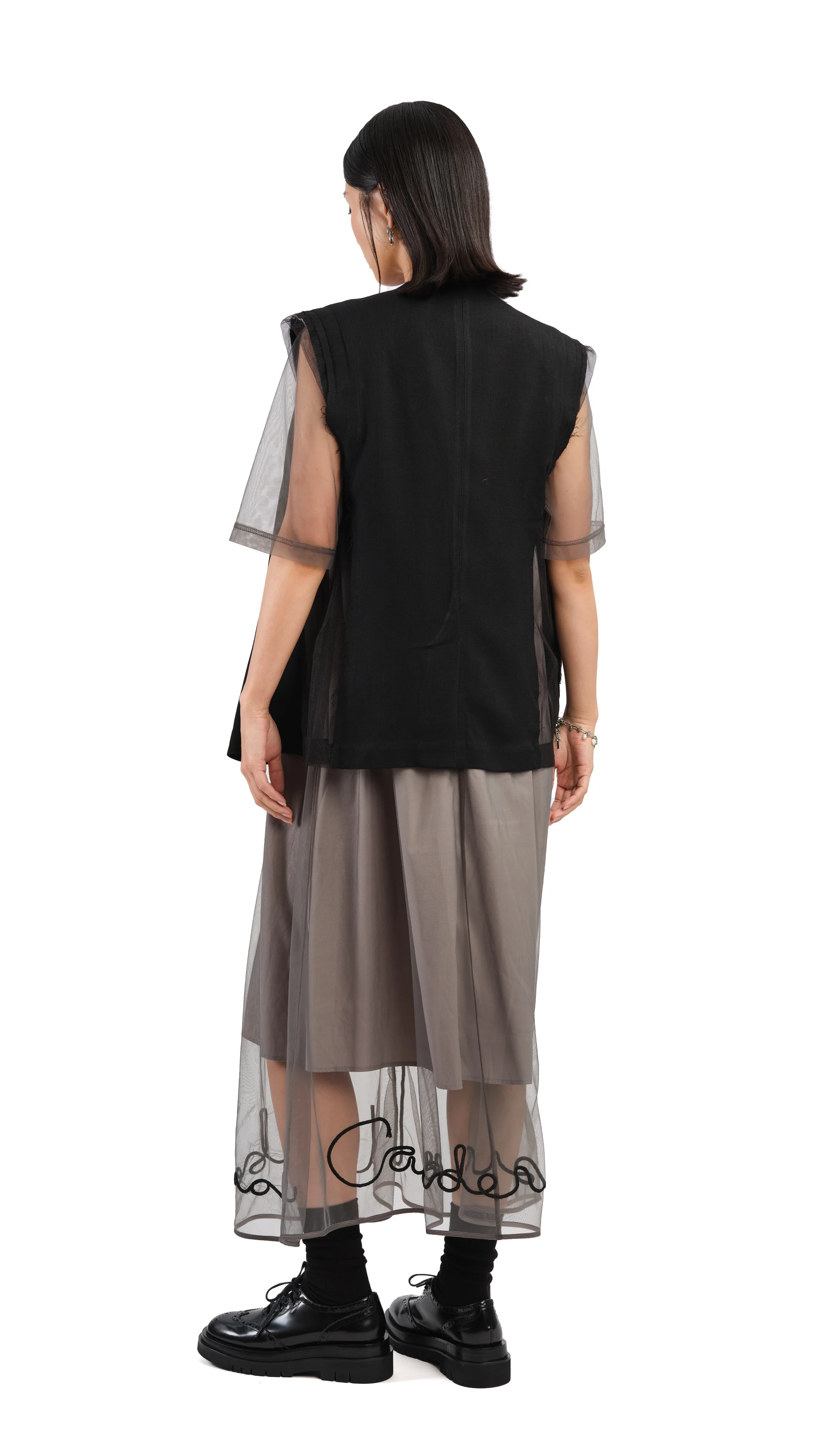 Mesh Waistcoat - Umamrii